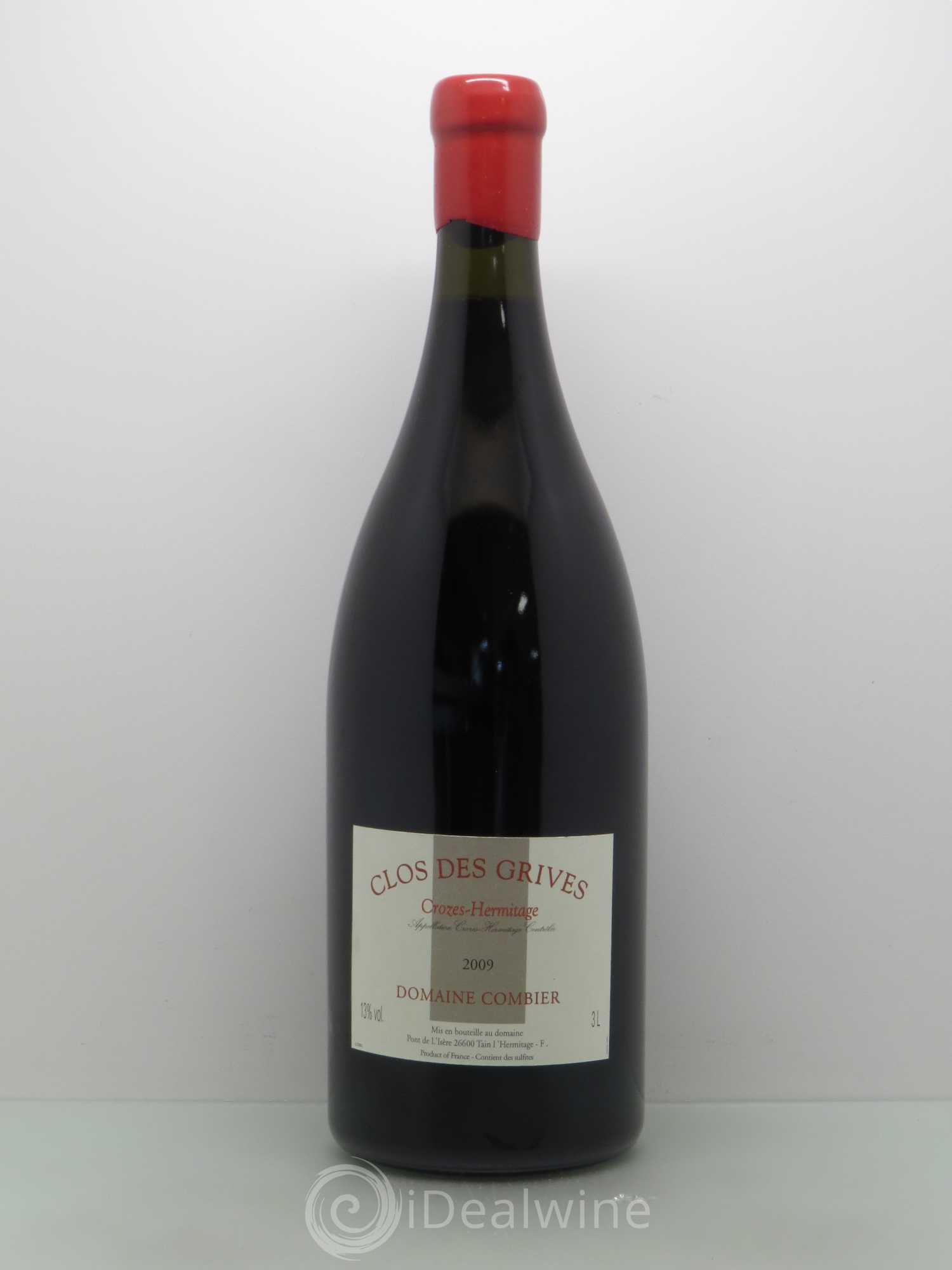 Crozes-Hermitage Clos des Grives Combier 2009 - Lot de 1 jeroboam - 0