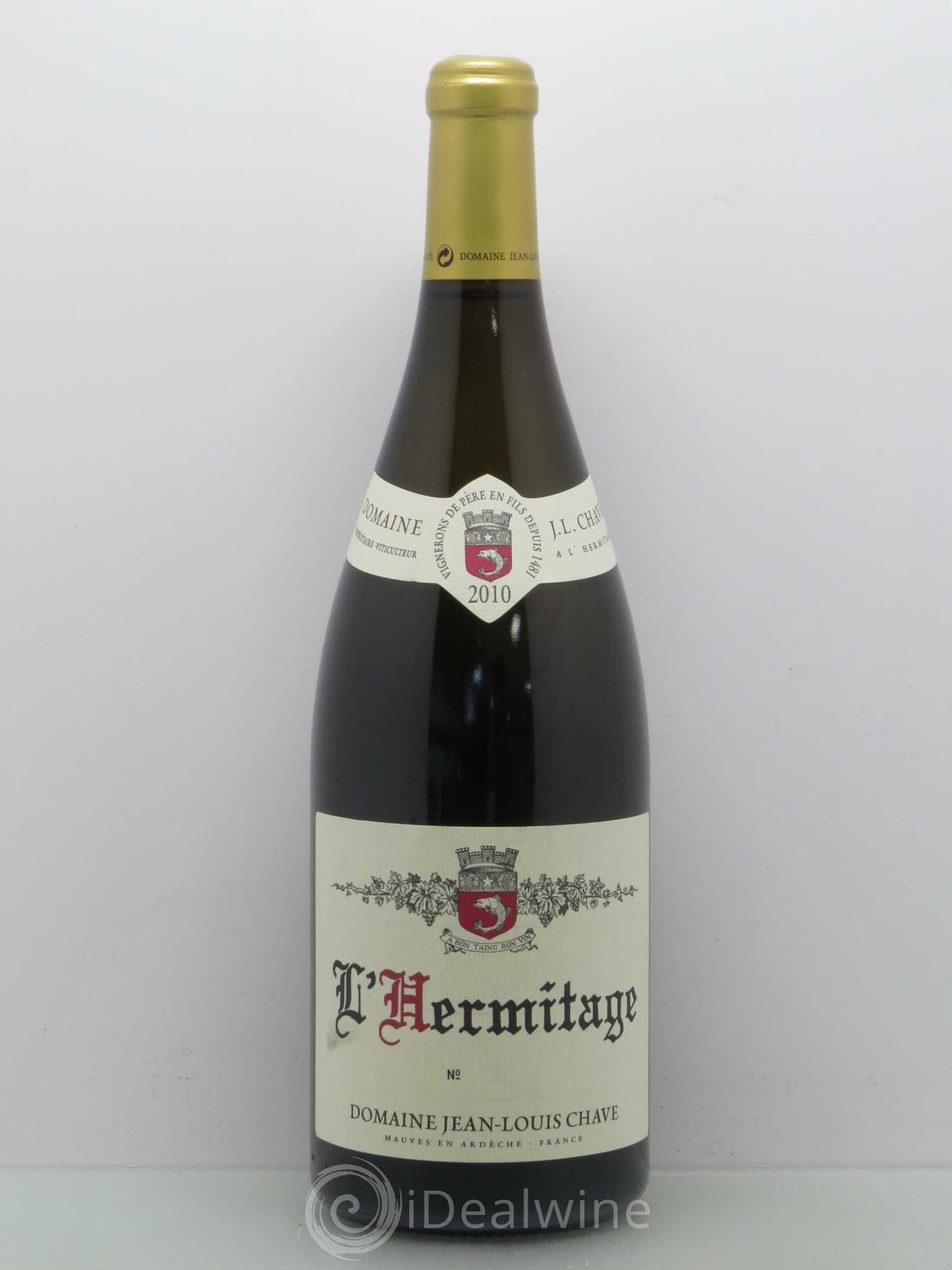 Hermitage Jean-Louis Chave 2010 - Lot de 1 magnum - 0