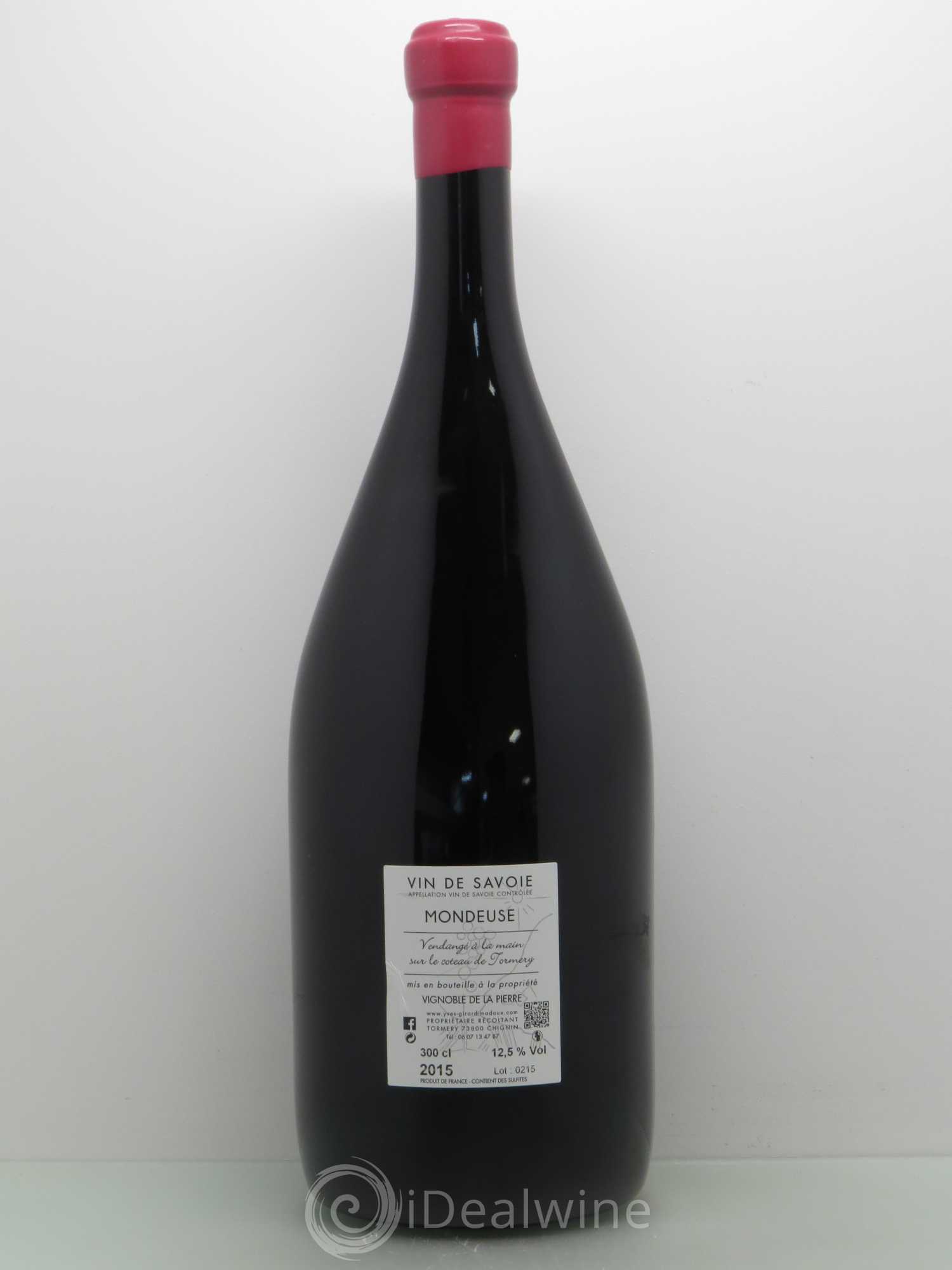 Vin de Savoie Mondeuse - Domaine Yves Girard MADOUX 2015 - Lotto di 1 jéroboam - 1