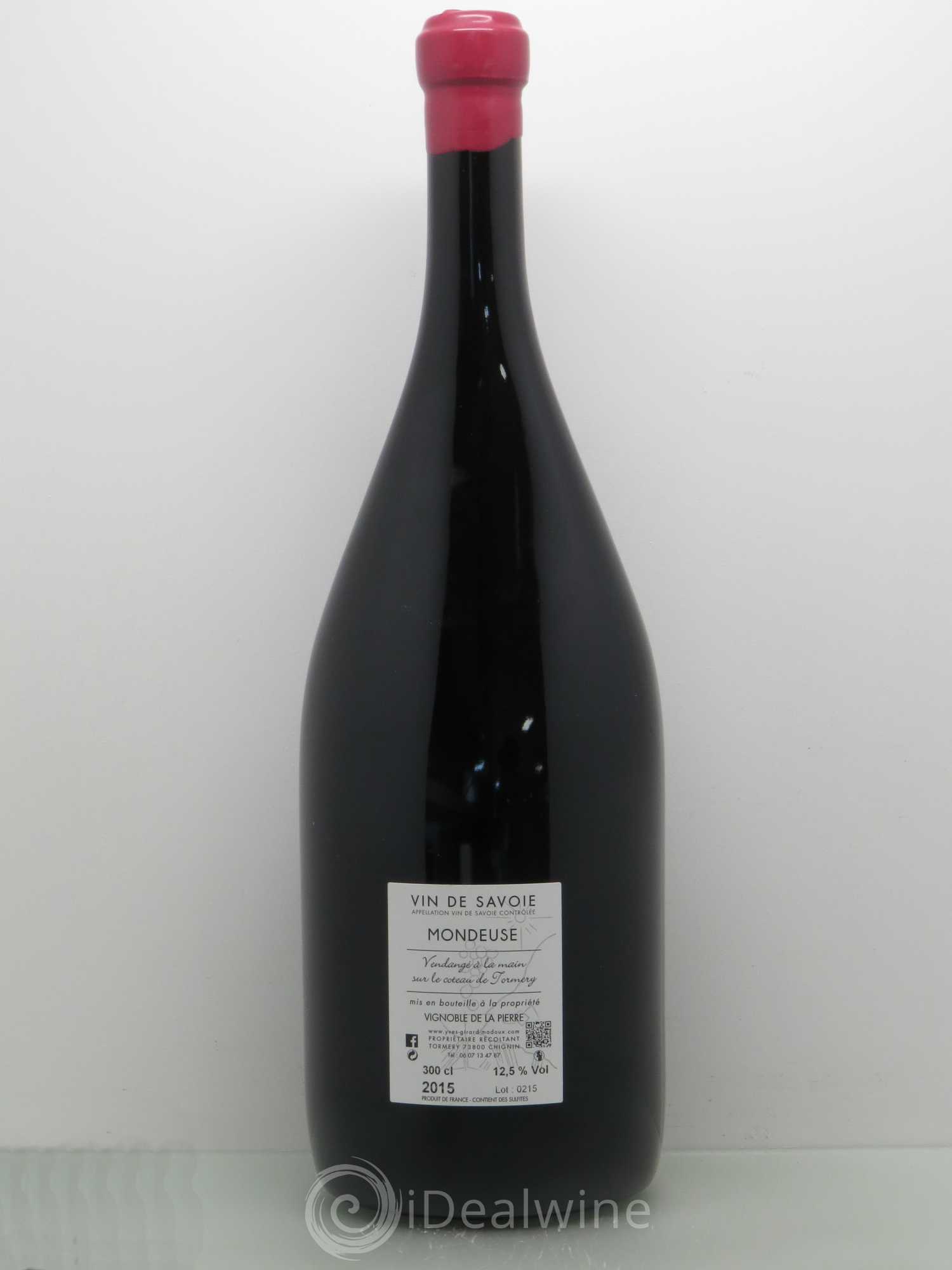 Vin de Savoie Mondeuse - Domaine Yves Girard MADOUX 2015 - Lotto di 1 jéroboam - 1