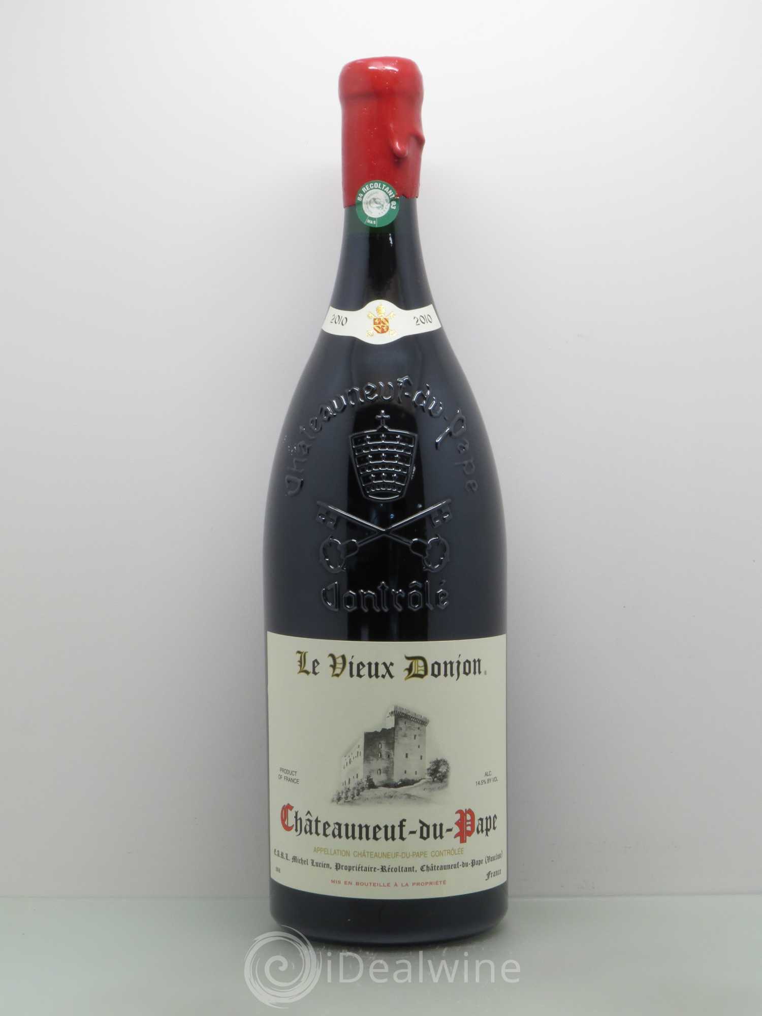 Châteauneuf-du-Pape Le Vieux Donjon Michel Lucien 2010 - Lot de 1 jeroboam - 0