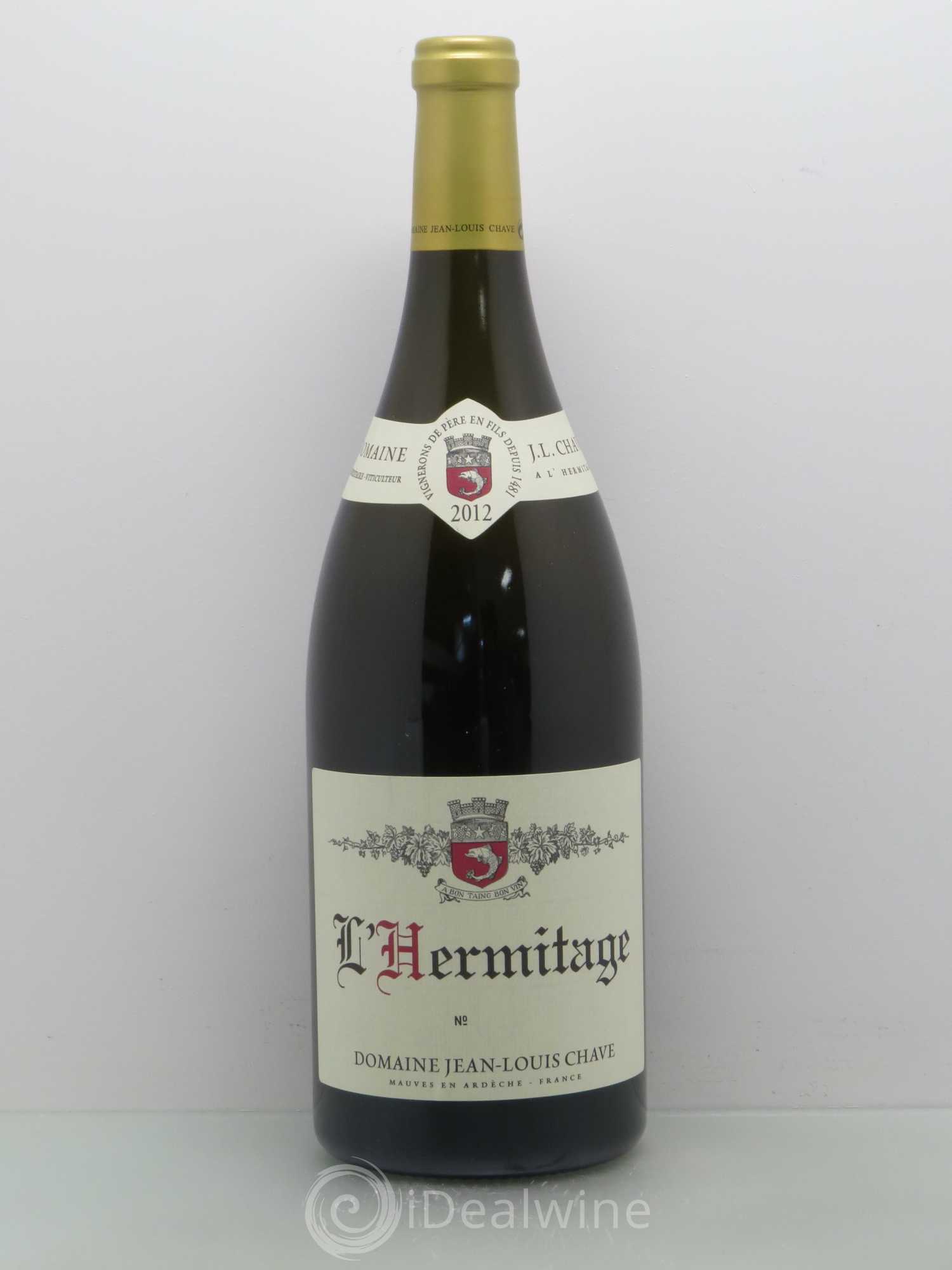 Hermitage Jean-Louis Chave 2012 - Lot de 1 magnum - 0