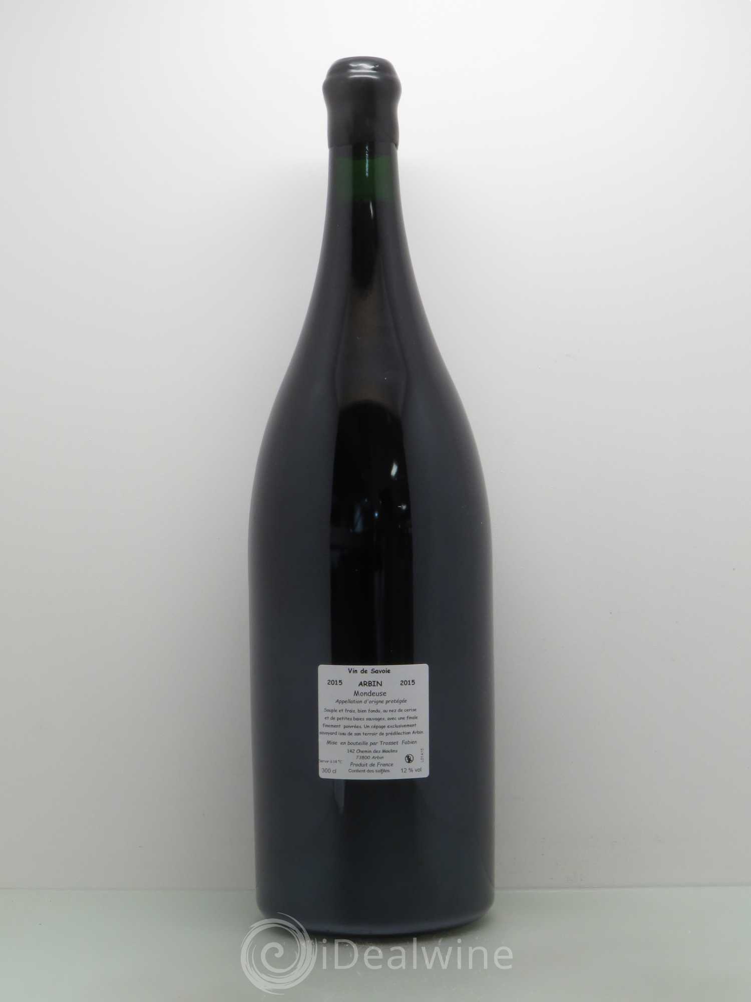 Vin de Savoie Mondeuse Molatret - Domaine Fabien TROSSET 2015 - Lotto di 1 jéroboam - 1