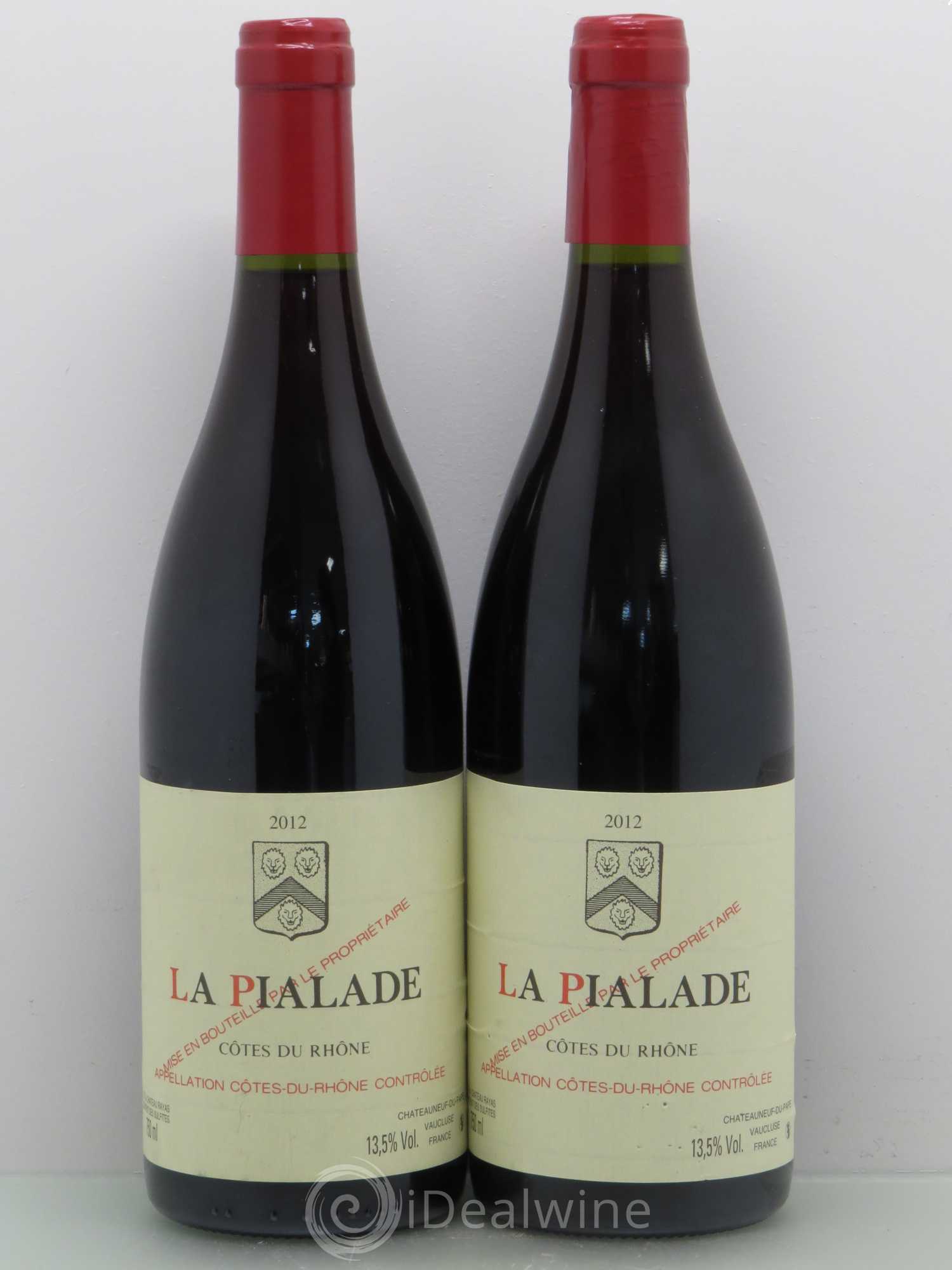 Côtes-du-Rhône La Pialade Emmanuel Reynaud 2012 - Lot de 2 bouteilles - 0