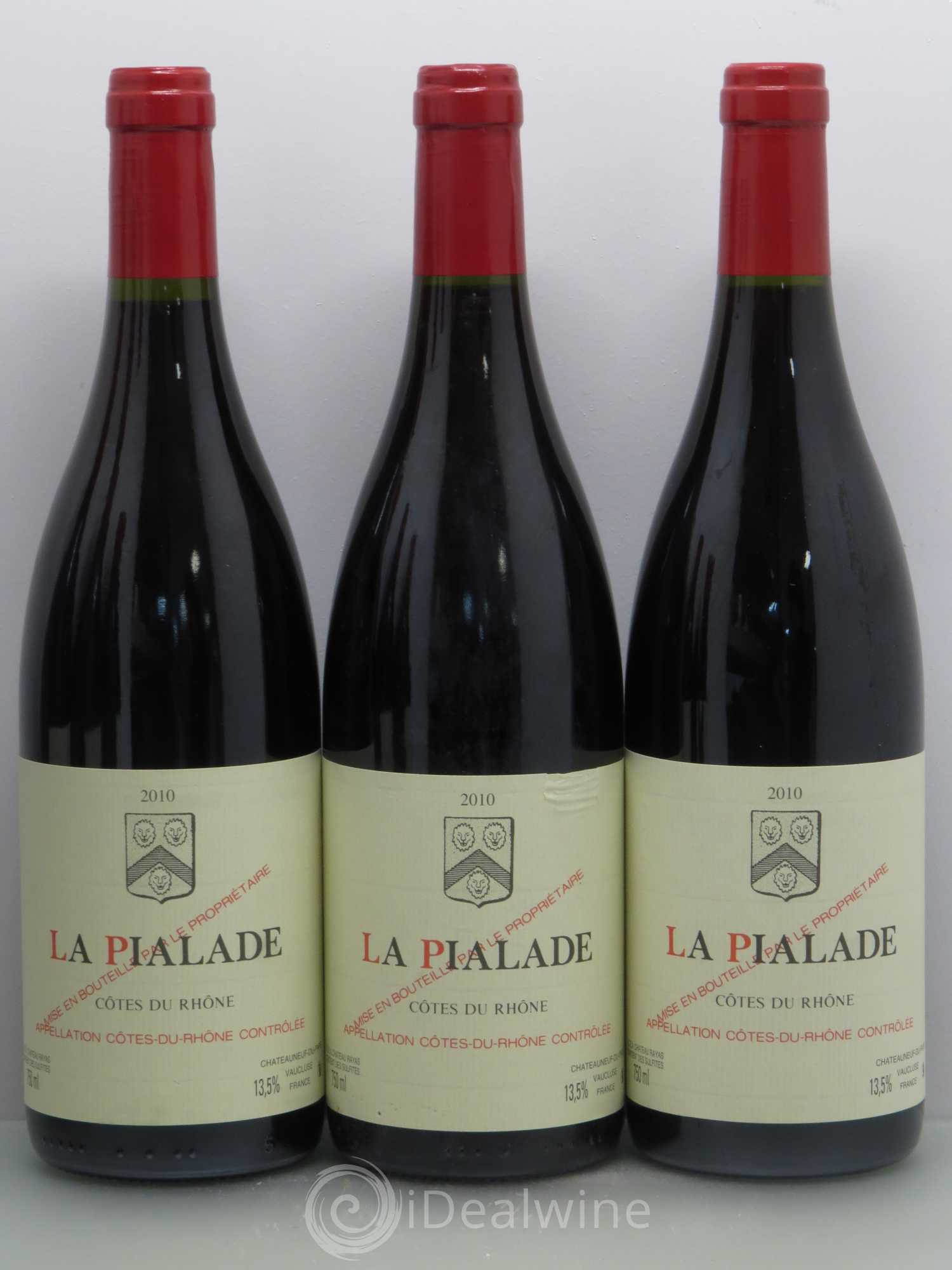 Côtes-du-Rhône La Pialade Emmanuel Reynaud 2010 - Lot de 6 bouteilles - 1