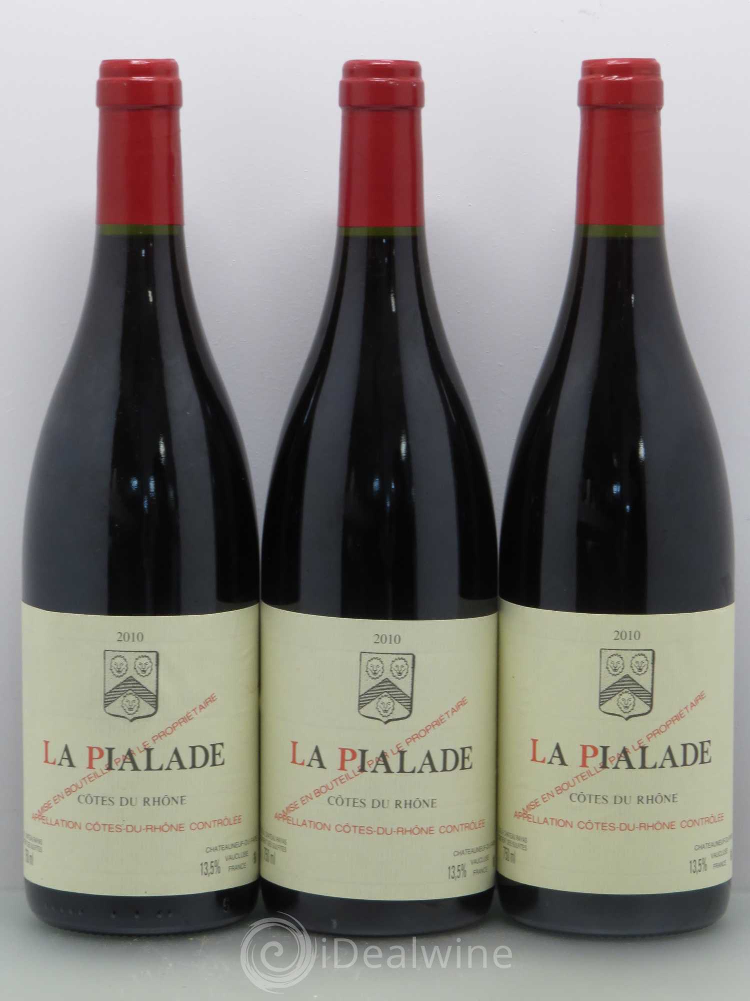 Côtes-du-Rhône La Pialade Emmanuel Reynaud 2010 - Lot de 6 bouteilles - 2