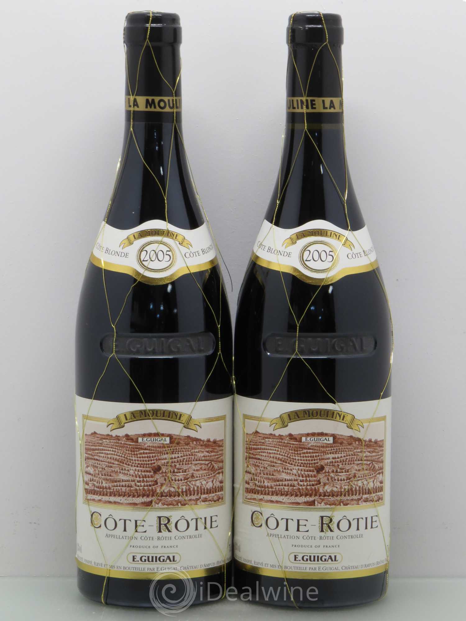 Côte-Rôtie La Mouline Guigal 2005 - Lot de 2 bouteilles - 0
