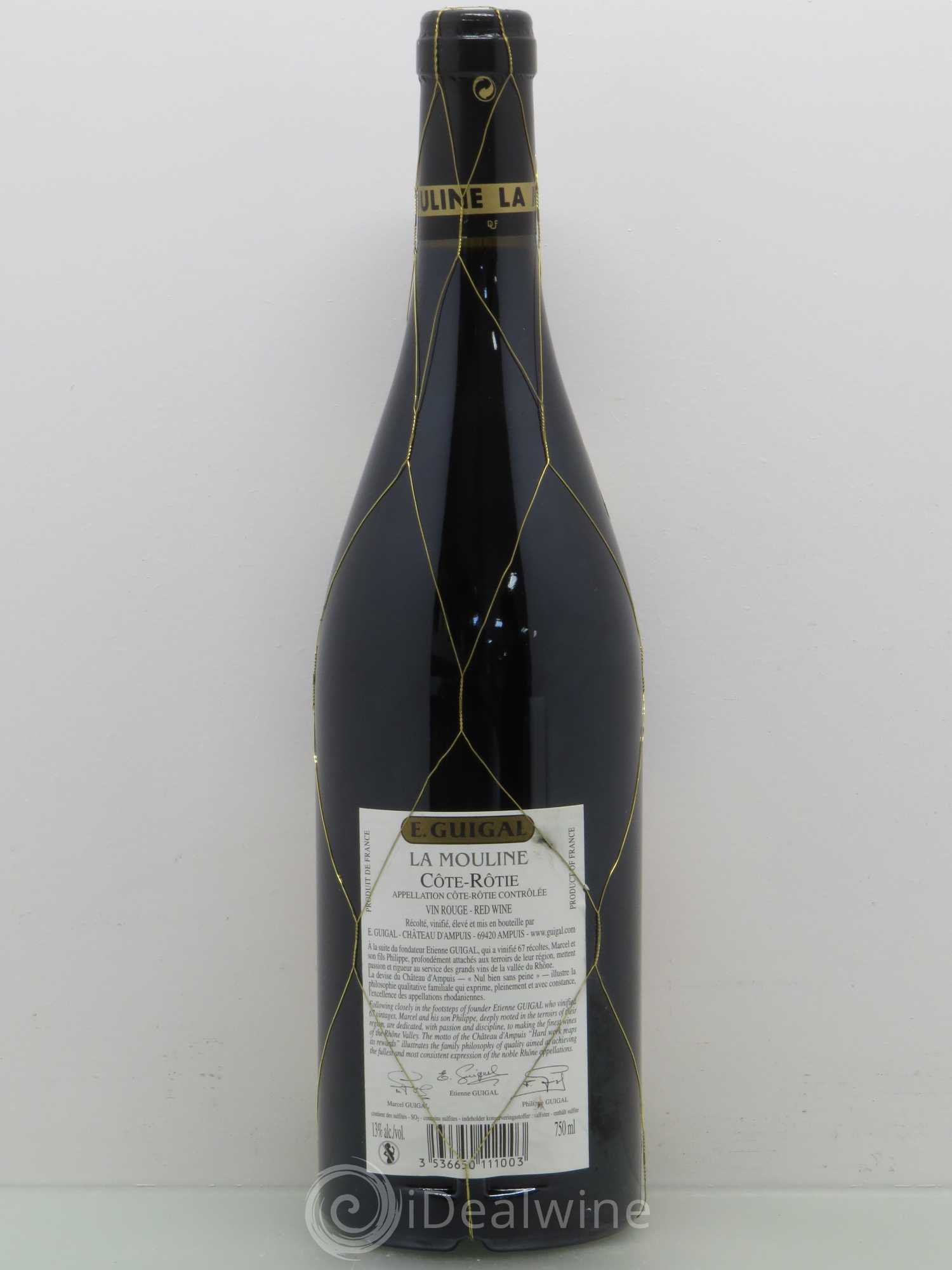 Côte-Rôtie La Mouline Guigal 2005 - Lot de 1 bouteille - 1