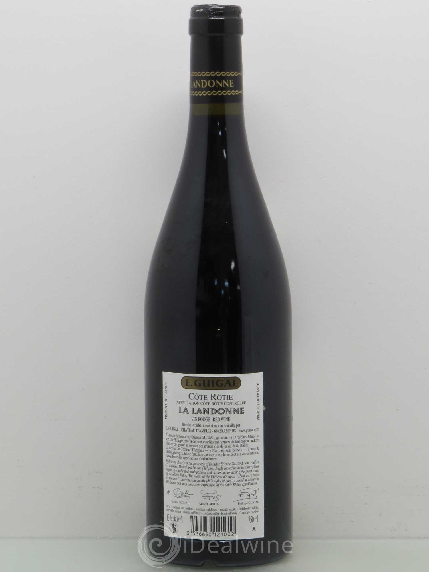 Côte-Rôtie La Landonne Guigal 2009 - Lot de 1 bouteille - 1