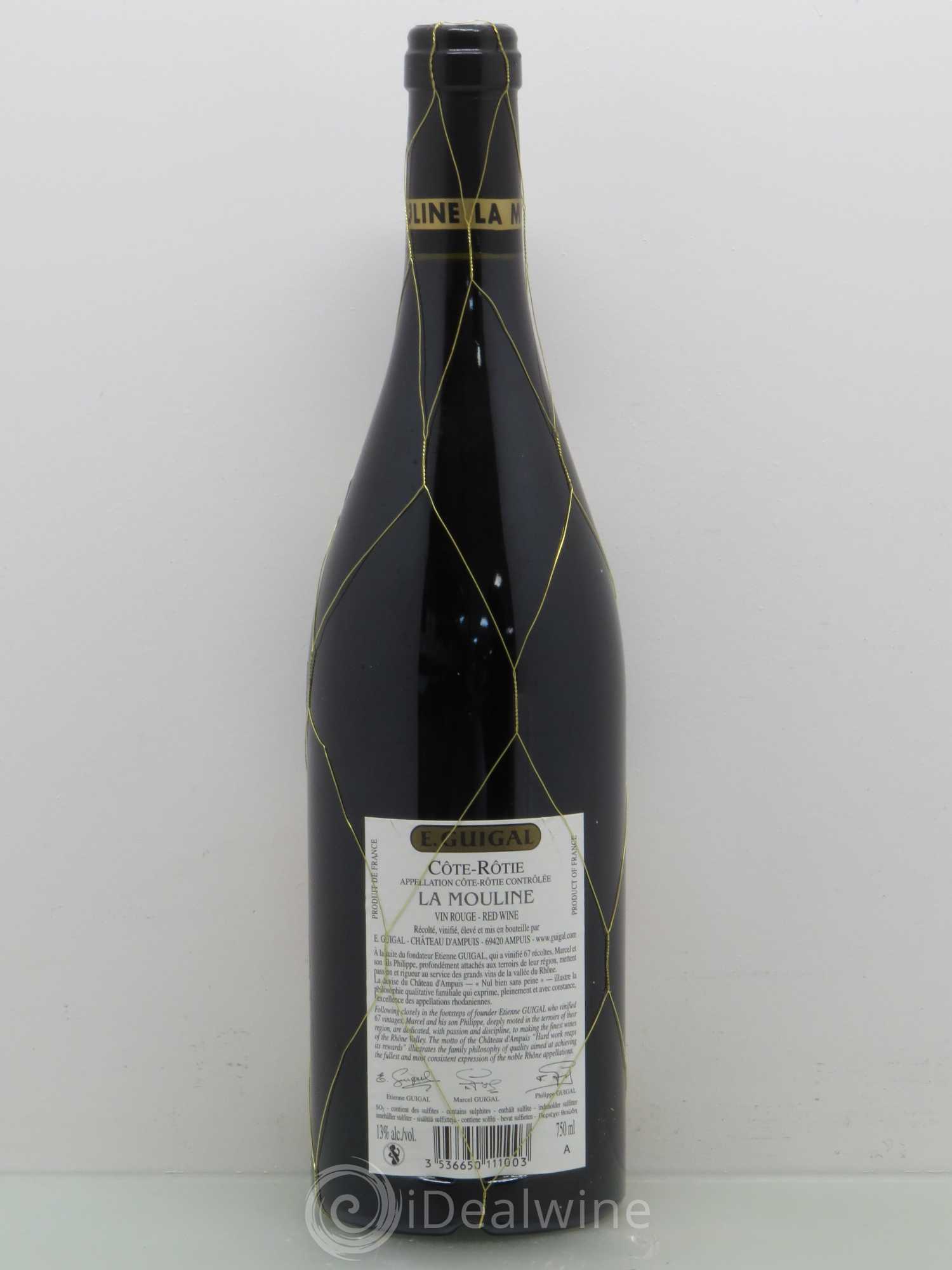 Côte-Rôtie La Mouline Guigal 2009 - Lot de 1 bouteille - 1