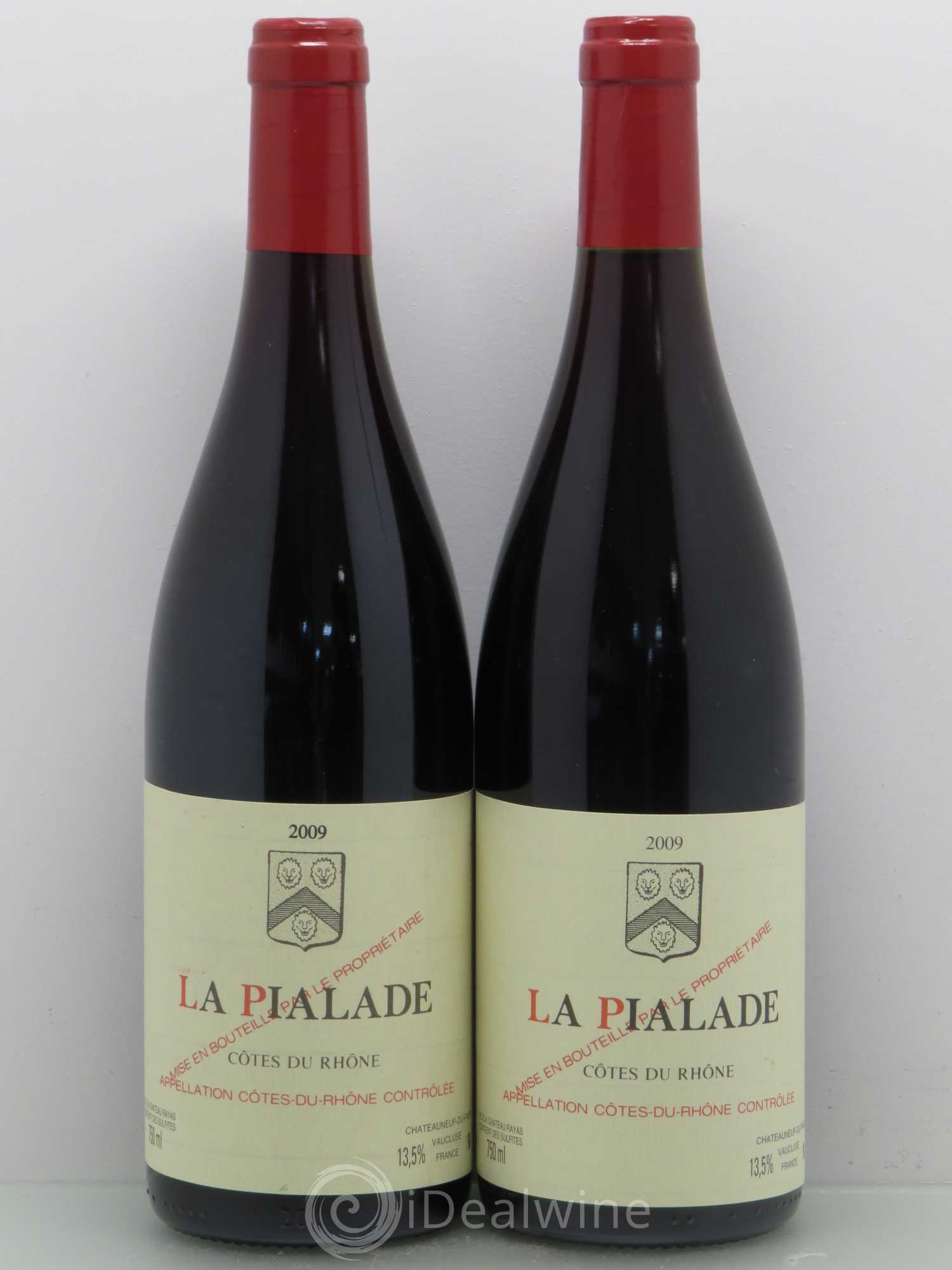 Côtes-du-Rhône La Pialade Emmanuel Reynaud 2009 - Lot de 2 bouteilles - 0