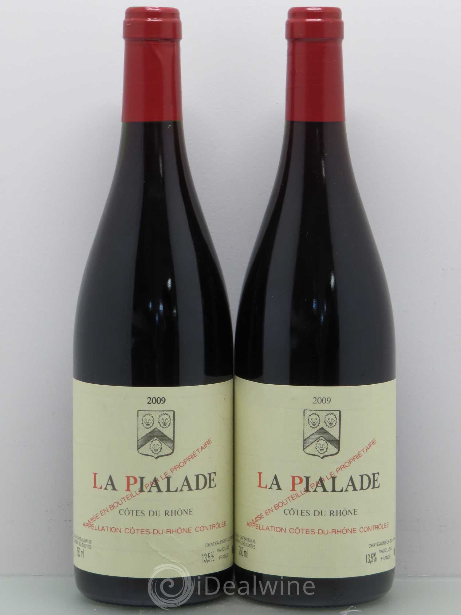 Côtes-du-Rhône La Pialade Emmanuel Reynaud 2009 - Lot de 2 bouteilles - 0