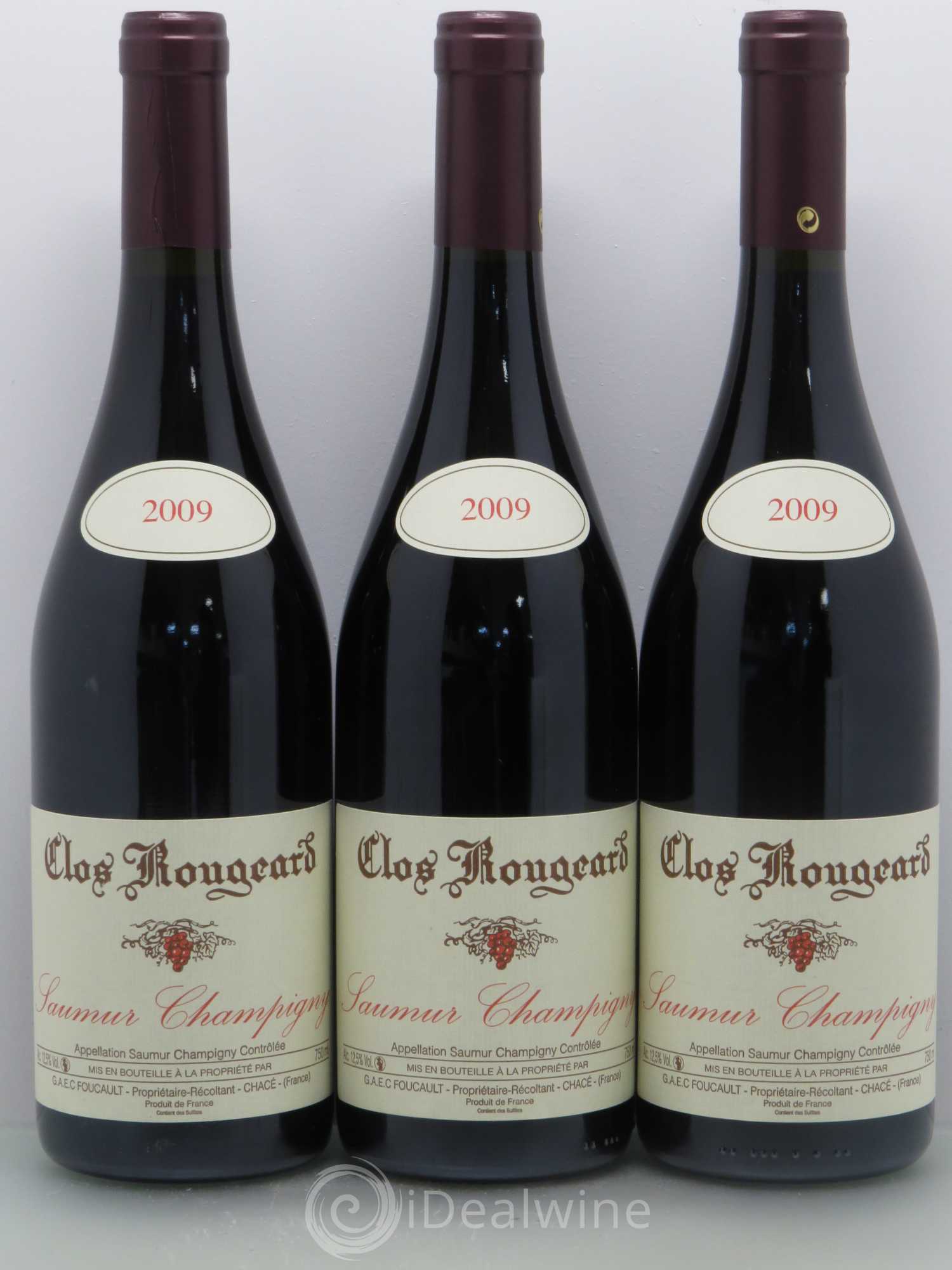 Saumur-Champigny Clos Rougeard 2009 - Lot de 3 bouteilles - 0