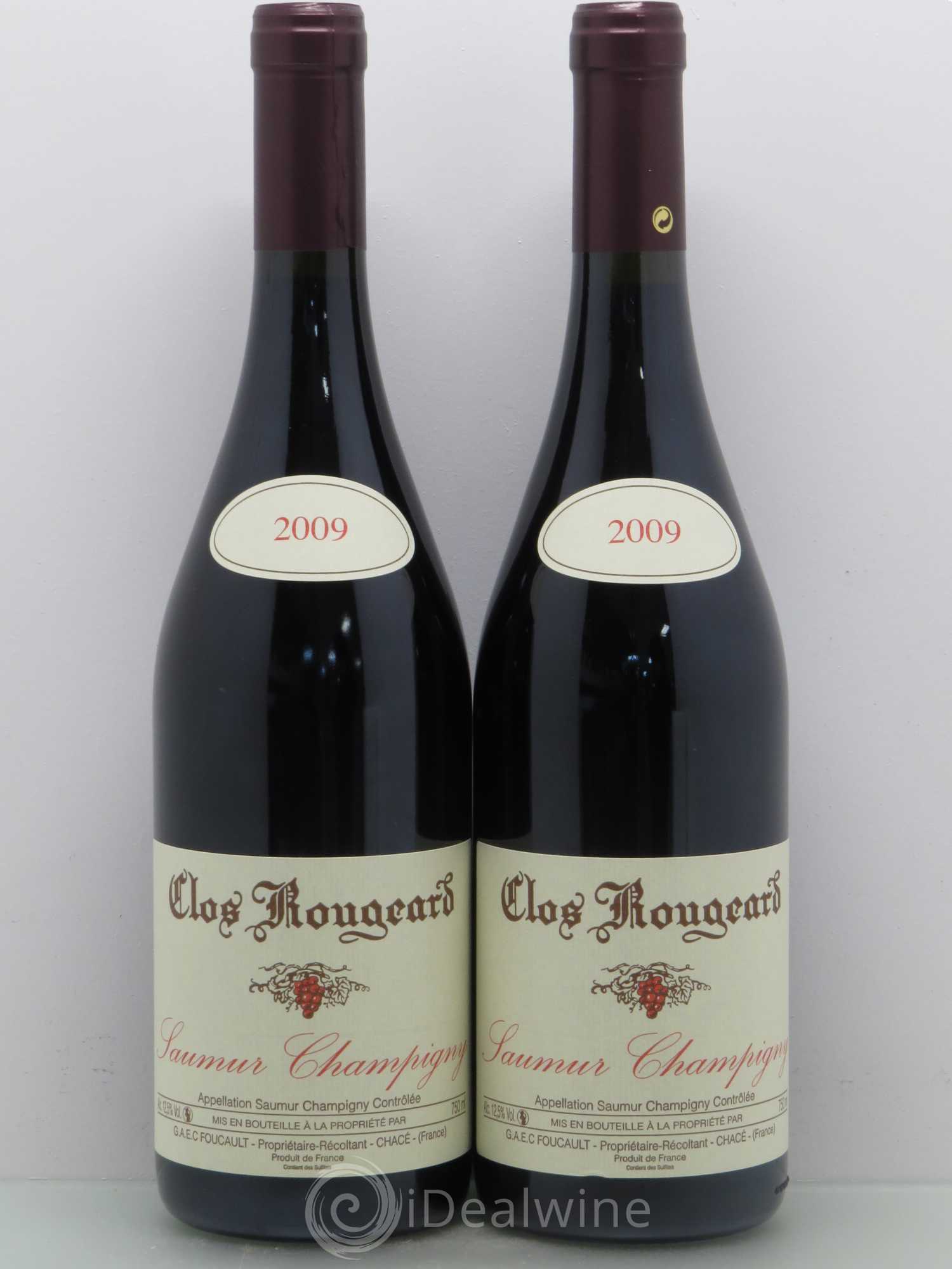 Saumur-Champigny Clos Rougeard 2009 - Lot de 2 bouteilles - 0