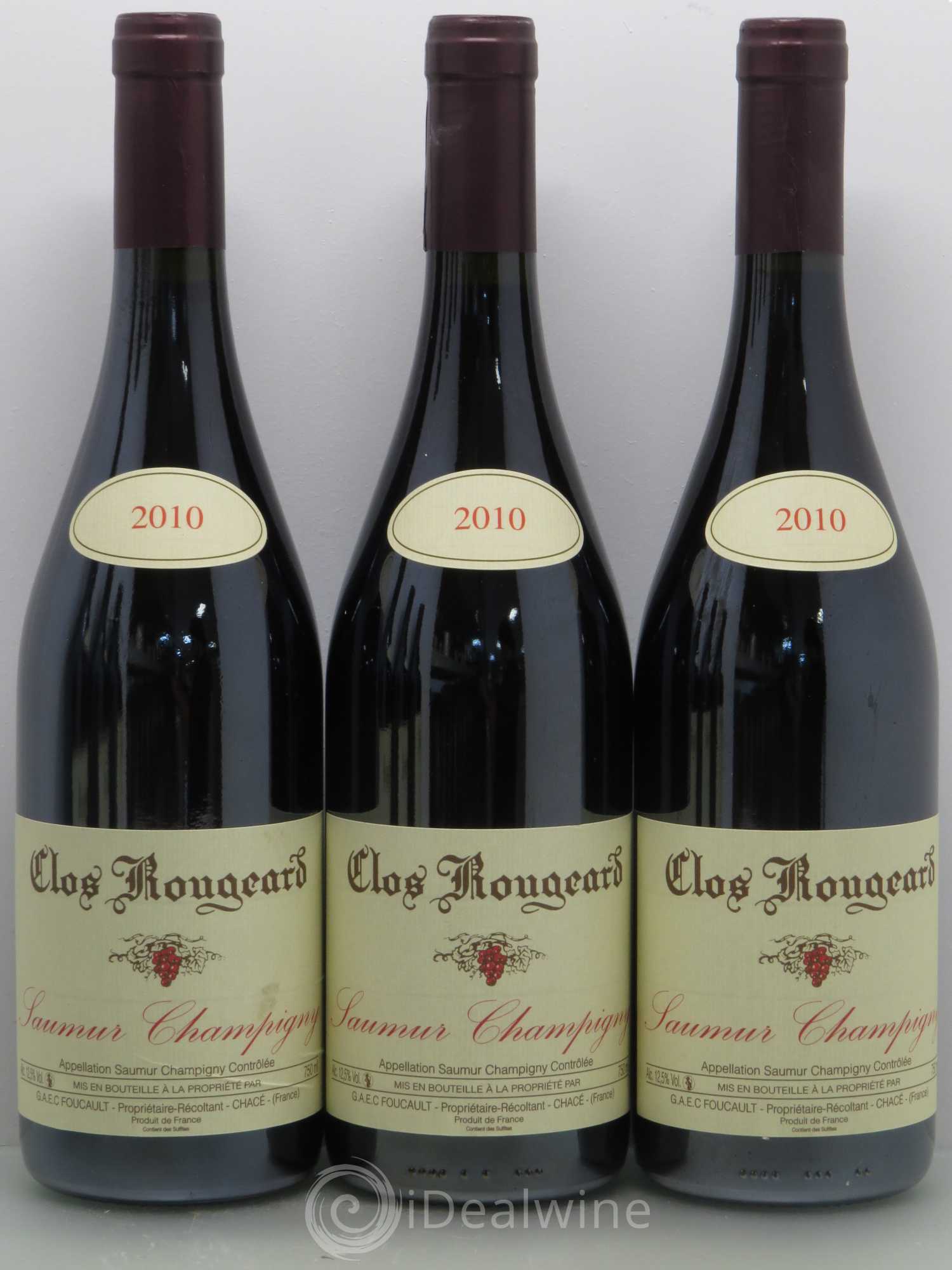 Saumur-Champigny Clos Rougeard 2010 - Lot de 6 bouteilles - 1