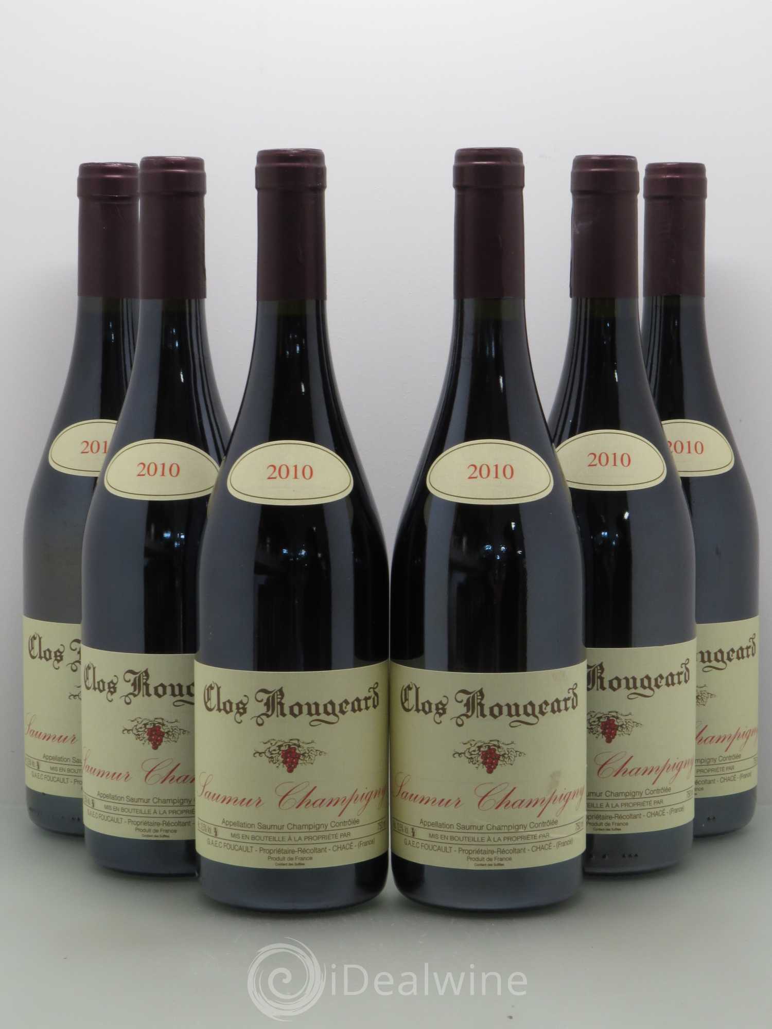 Saumur-Champigny Clos Rougeard 2010 - Lot de 6 bouteilles - 0