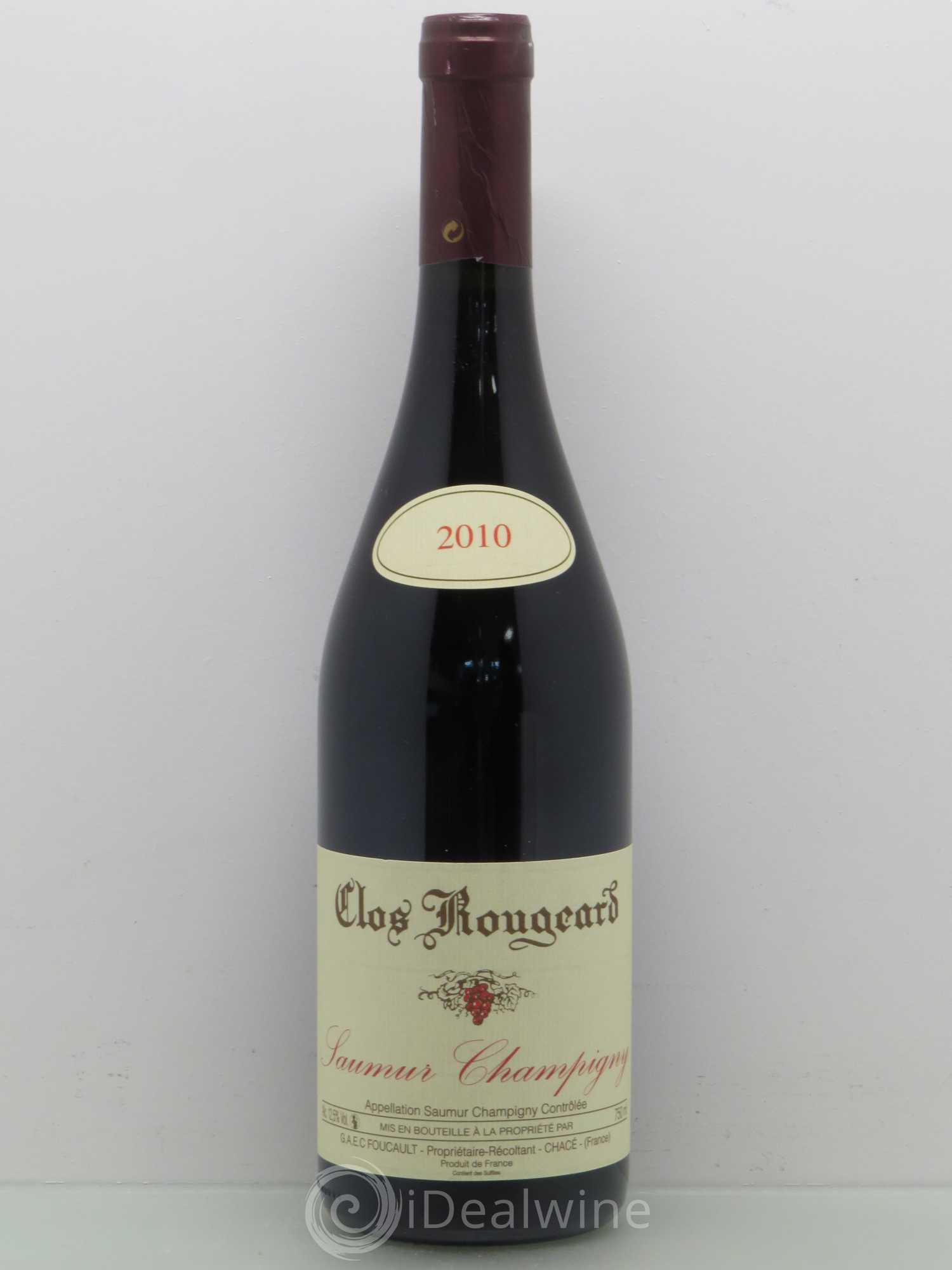 Saumur-Champigny Clos Rougeard 2010 - Lot de 1 bouteille - 0