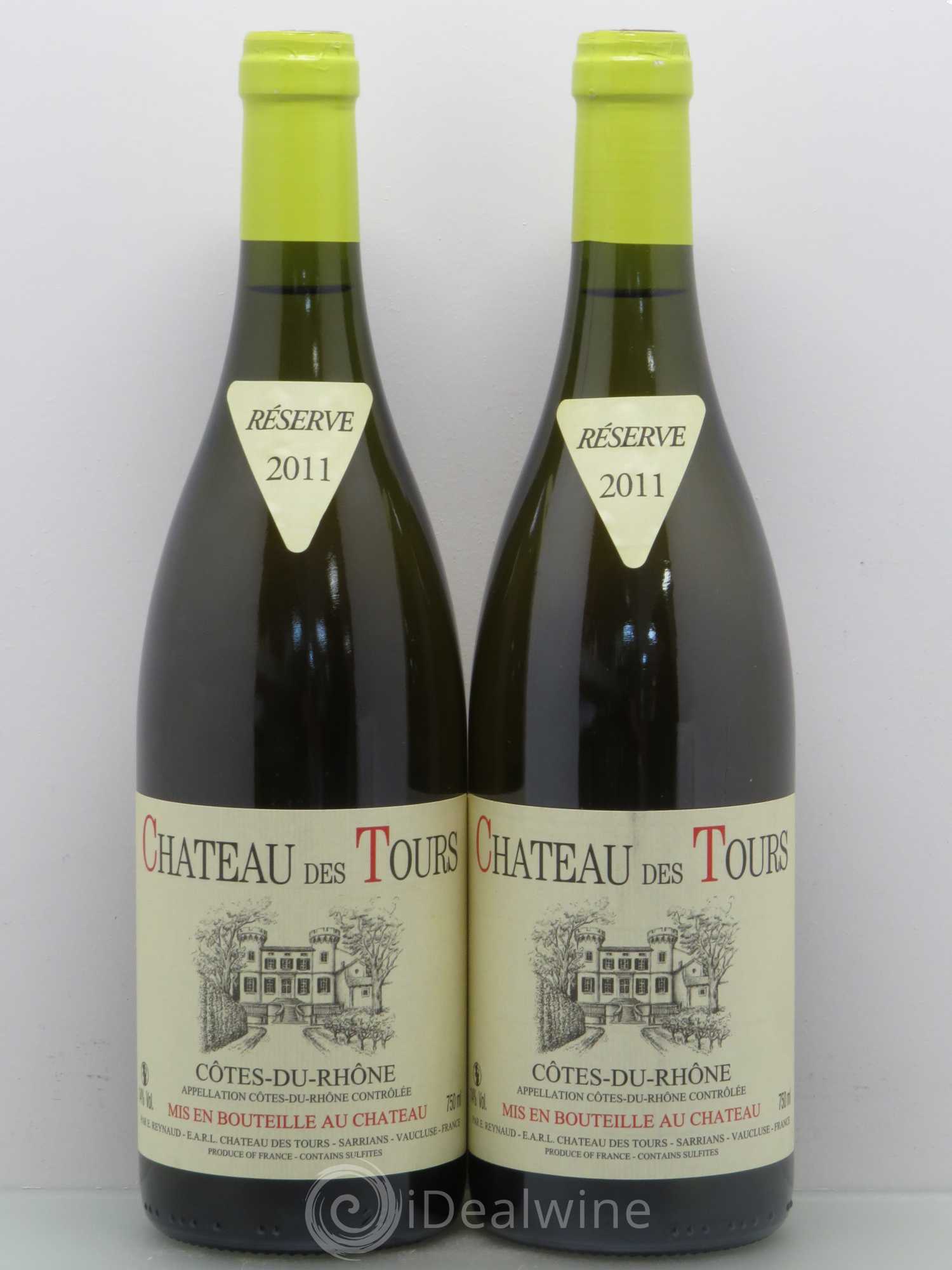 Côtes-du-Rhône Château des Tours Emmanuel Reynaud 2011 - Lot de 2 bouteilles - 0
