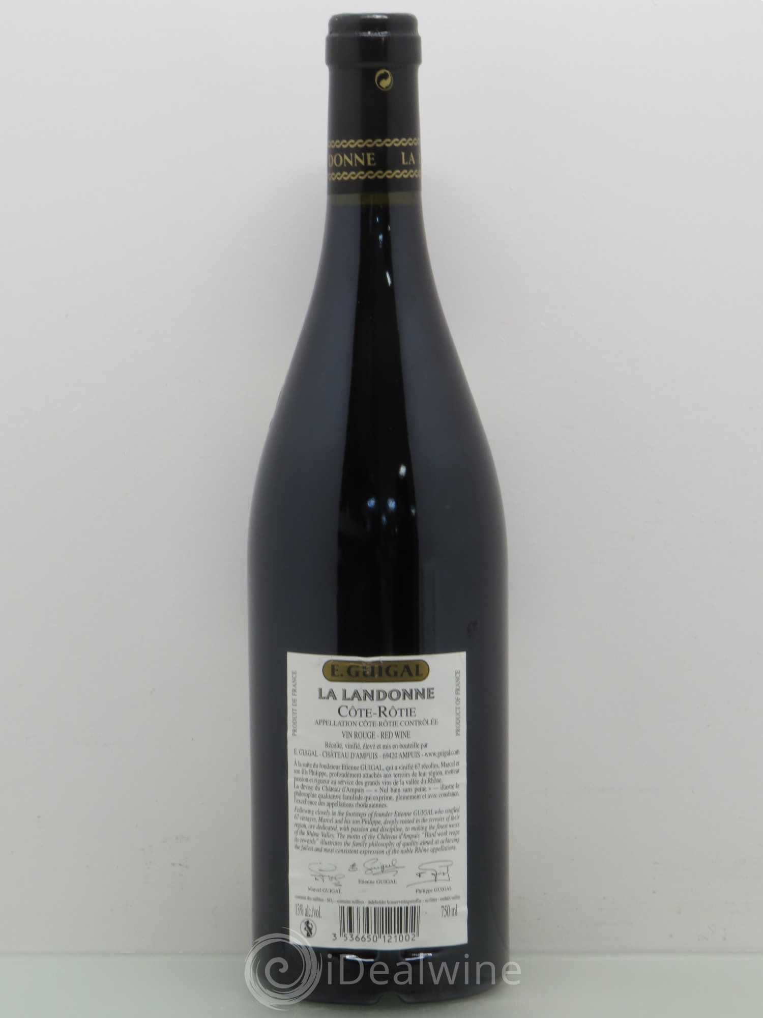 Côte-Rôtie La Landonne Guigal 2005 - Lot de 1 bouteille - 1