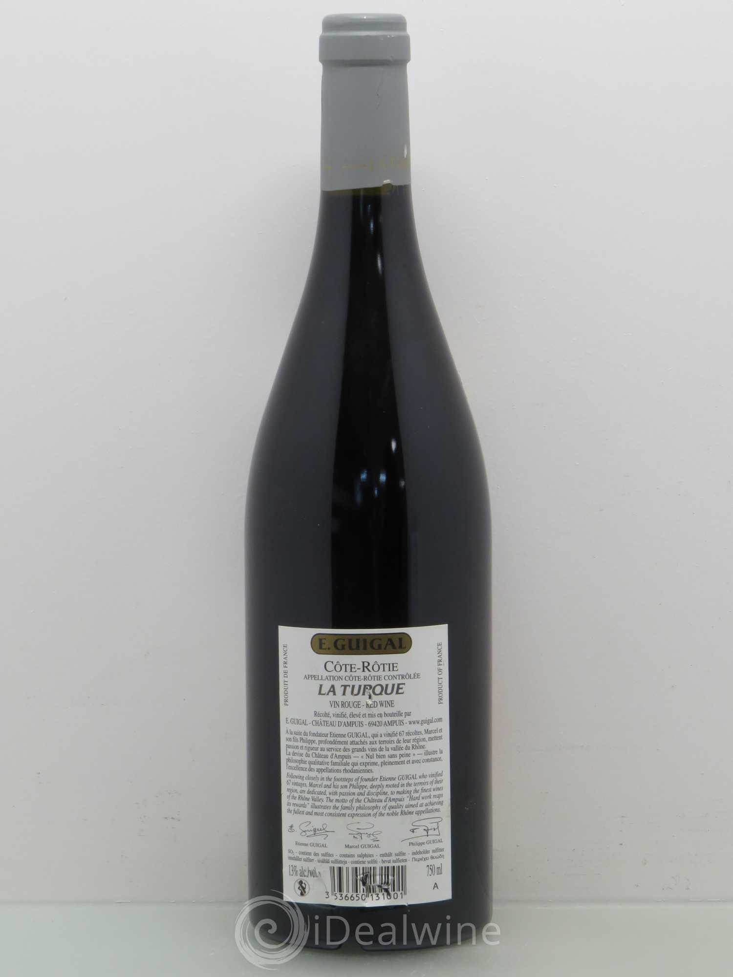 Côte-Rôtie La Turque Guigal 2009 - Lot de 1 bouteille - 1