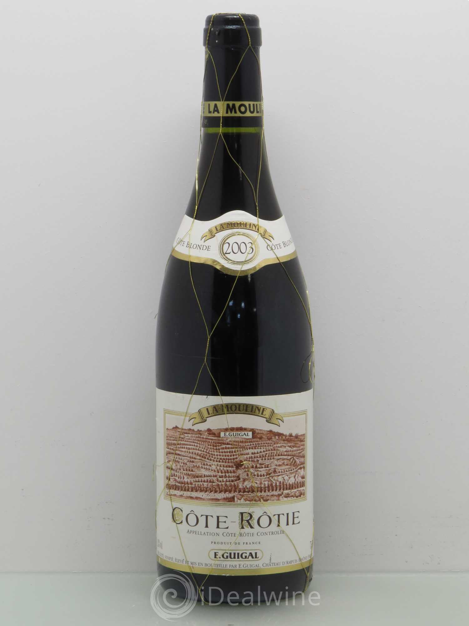 Côte-Rôtie La Mouline Guigal 2003 - Lot de 1 bouteille - 0