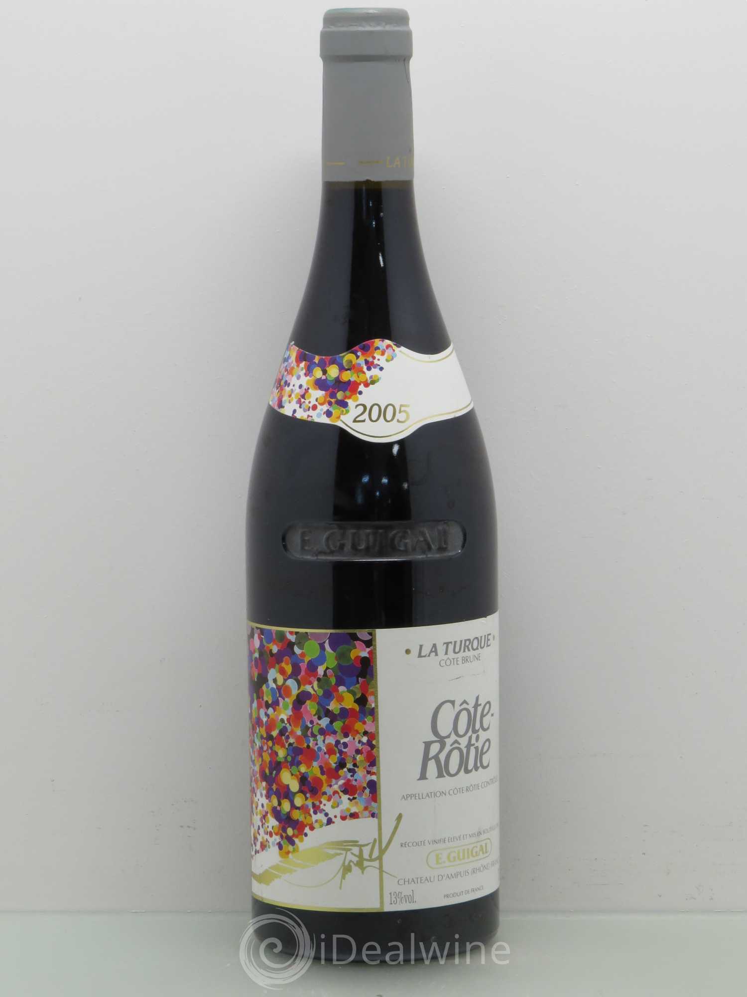 Côte-Rôtie La Turque Guigal 2005 - Lot de 1 bouteille - 0