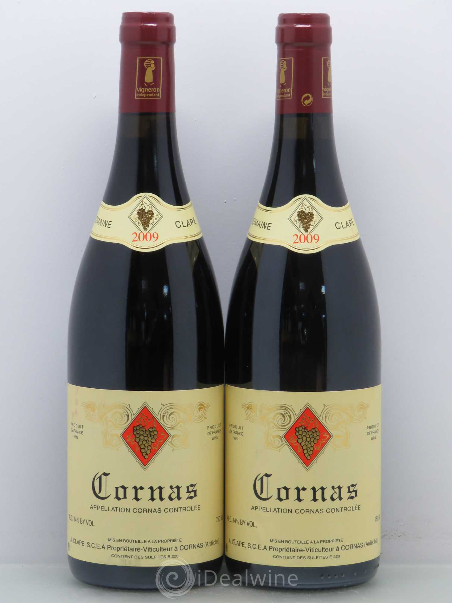 Cornas Auguste Clape 2009 - Lot de 2 bouteilles - 0