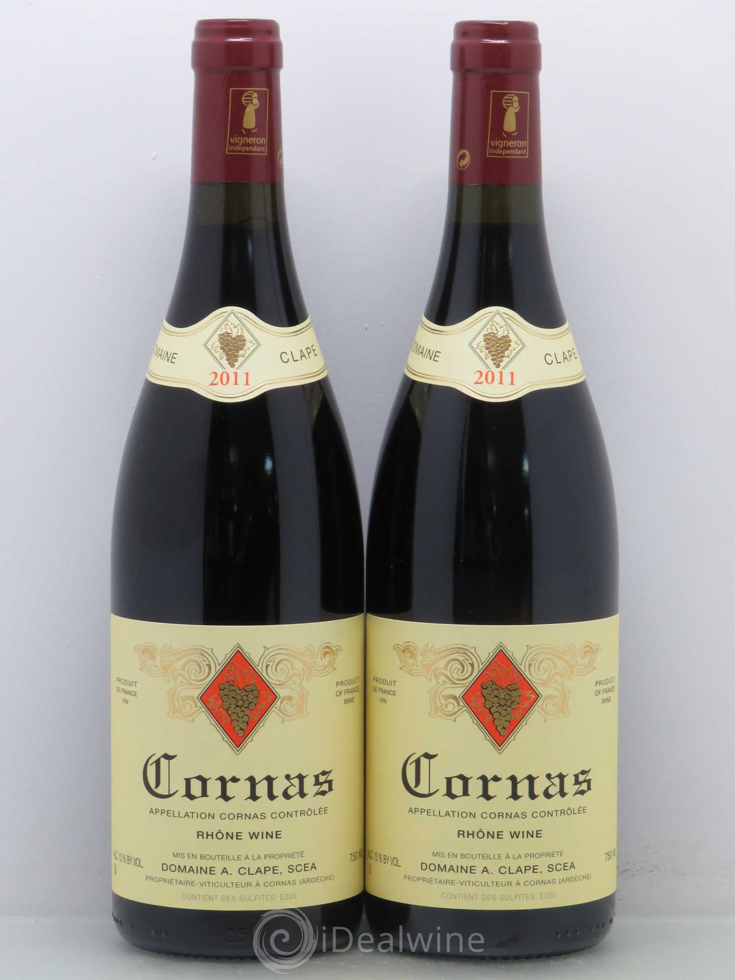 Cornas Auguste Clape 2011 - Lot de 2 bouteilles - 0