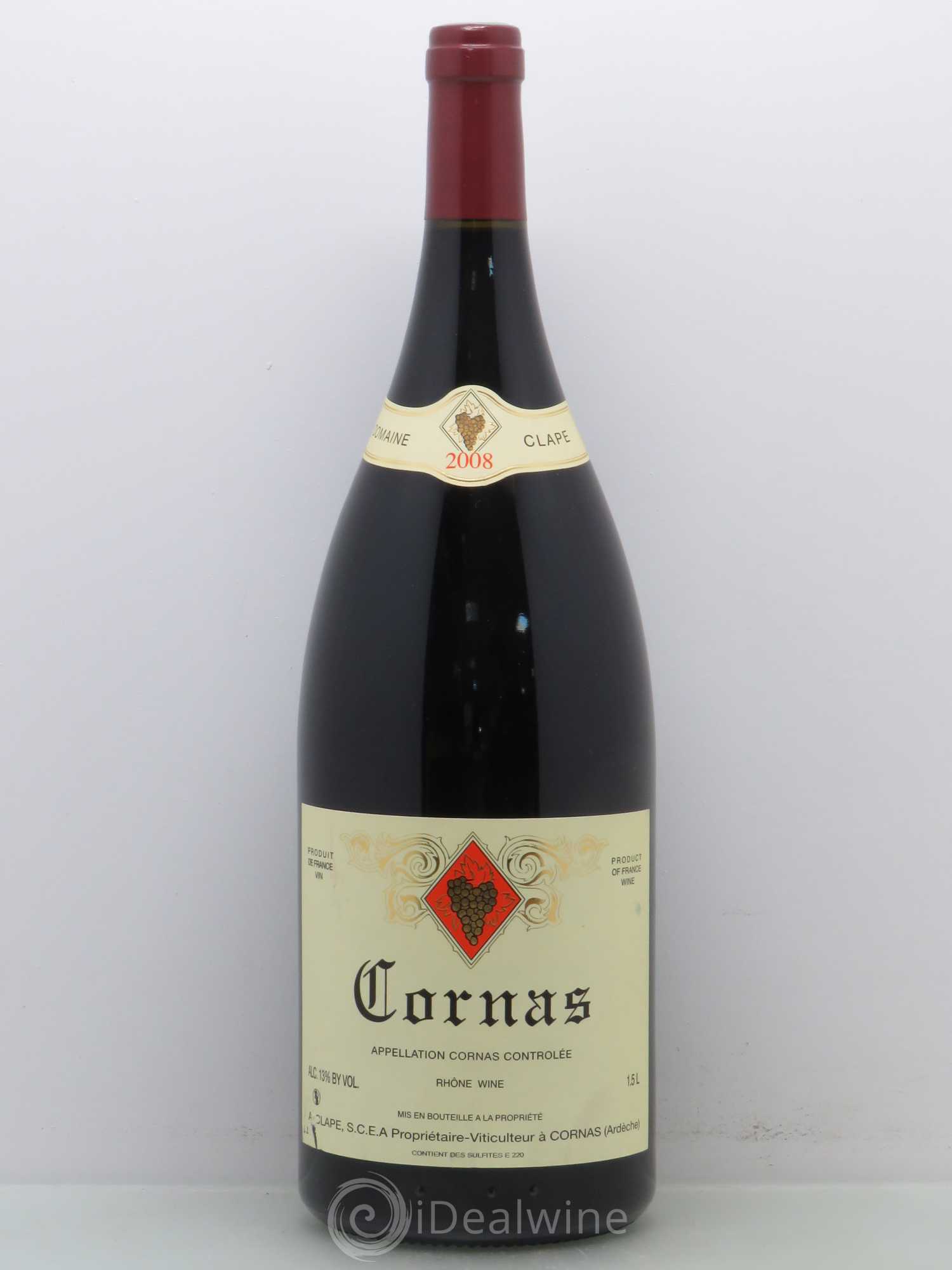 Cornas Auguste Clape 2008 - Lot de 1 magnum - 0