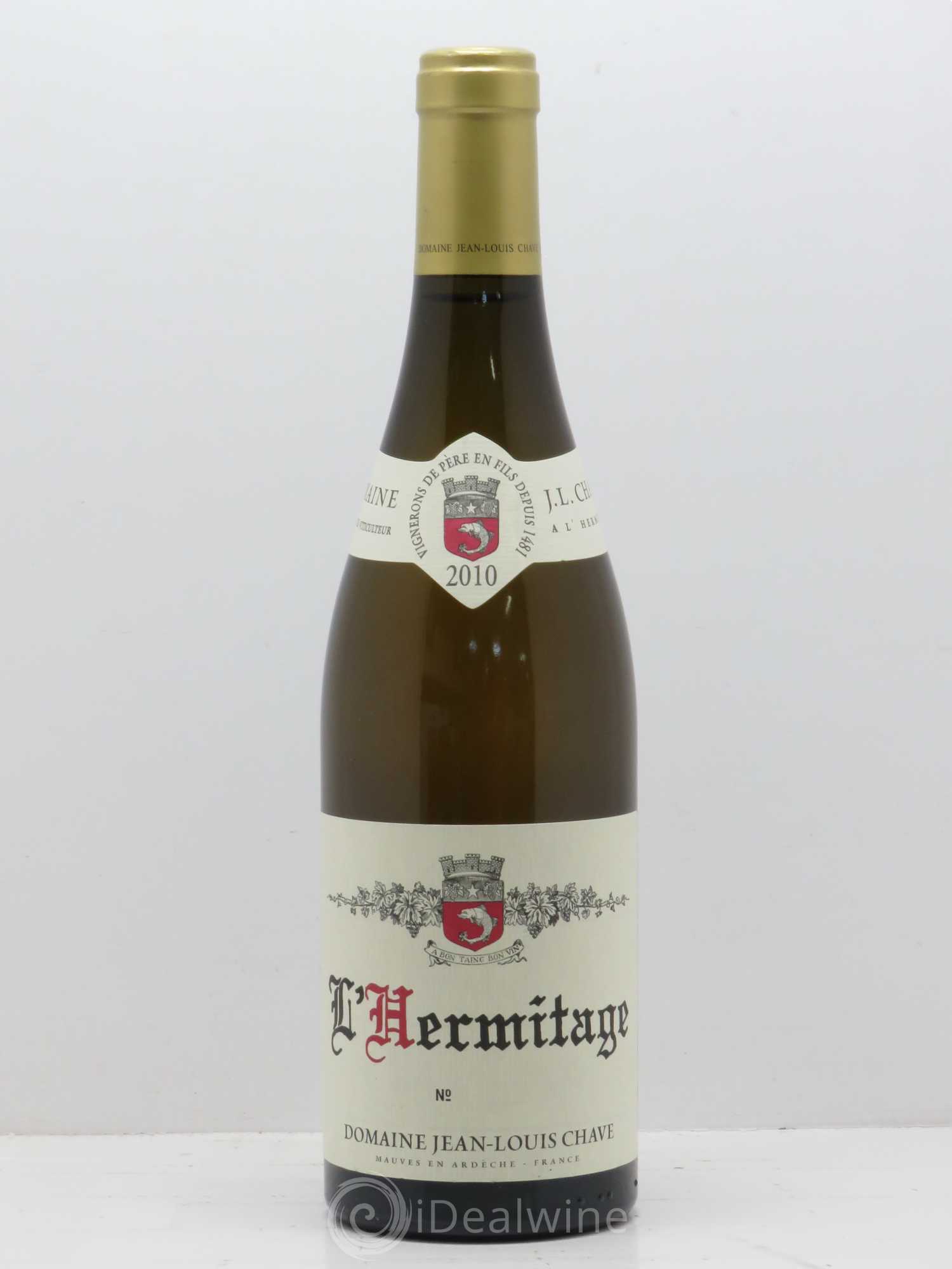 Hermitage Jean-Louis Chave 2010 - Lot de 1 bouteille - 0