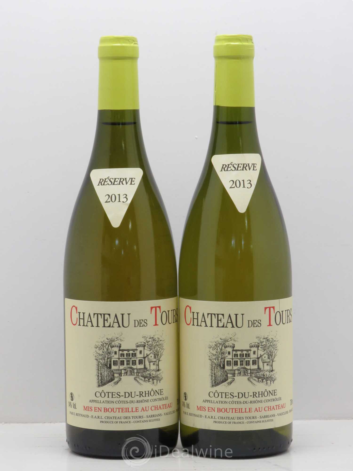 Côtes-du-Rhône Château des Tours Emmanuel Reynaud 2013 - Lot de 2 bouteilles - 0