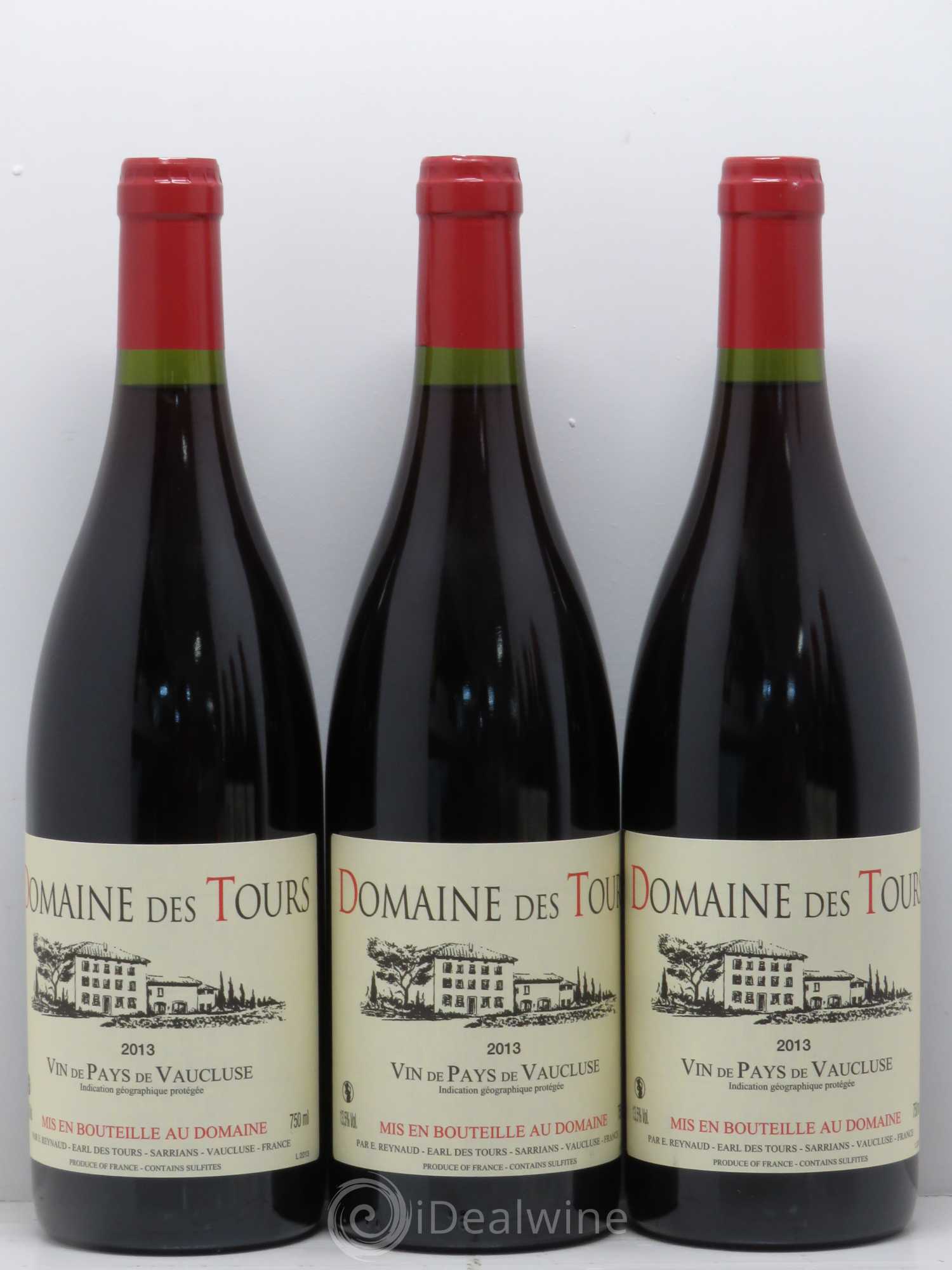 Vaucluse (Vin de Pays de Vaucluse) Domaine des Tours Emmanuel Reynaud 2013 - Lot de 6 bouteilles - 2