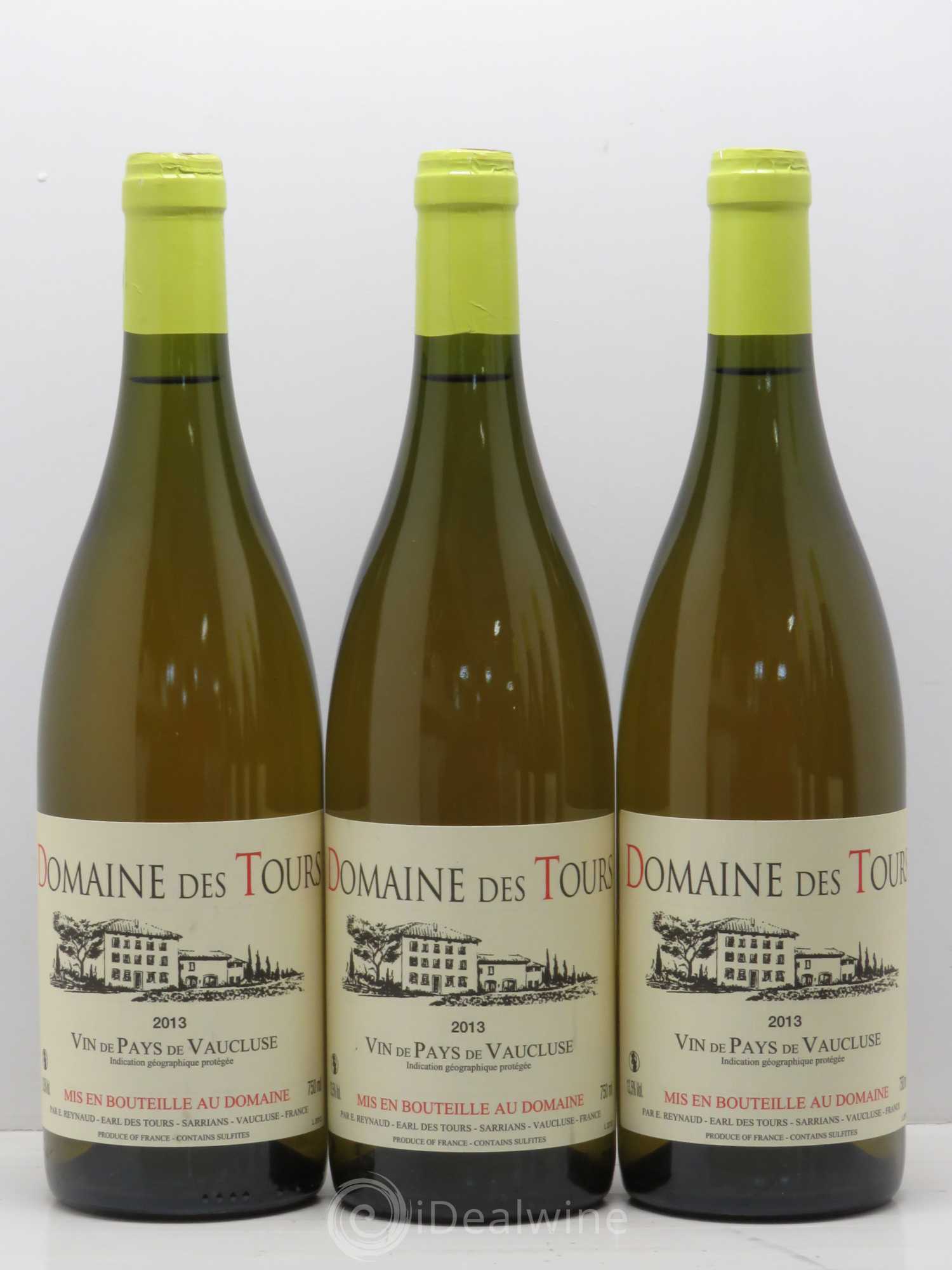 Vaucluse (Vin de Pays de Vaucluse) Domaine des Tours Emmanuel Reynaud 2013 - Lot de 6 bouteilles - 1