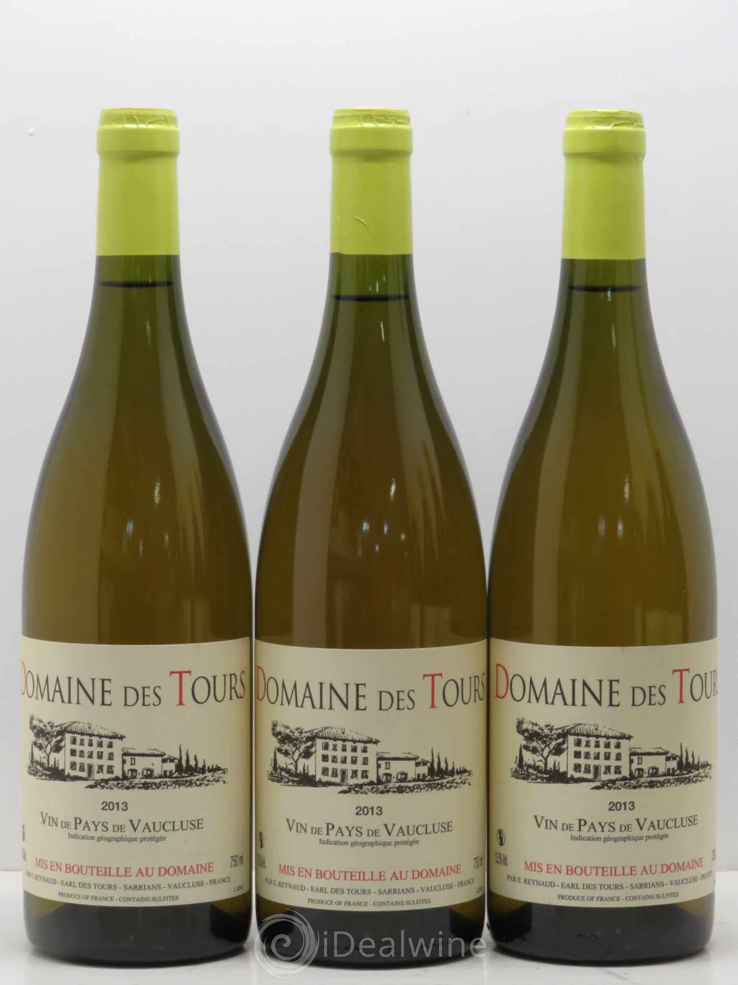 Vaucluse (Vin de Pays de Vaucluse) Domaine des Tours Emmanuel Reynaud 2013 - Lot de 6 bouteilles - 2
