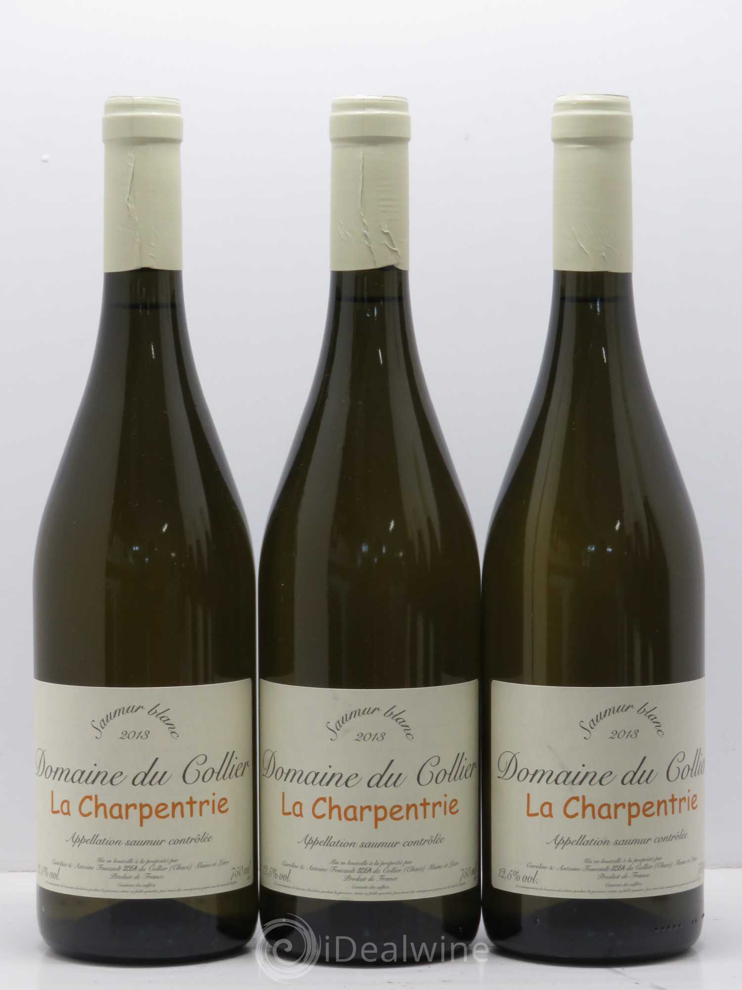 Saumur La Charpentrie Domaine du Collier 2013 - Lot de 6 bouteilles - 1