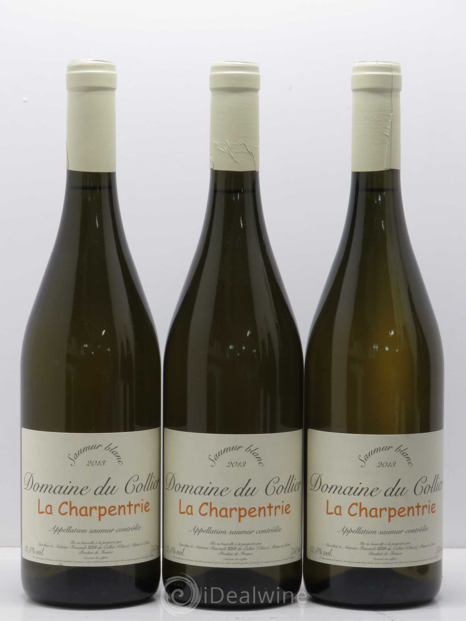 Saumur La Charpentrie Domaine du Collier 2013 - Lot de 6 bouteilles - 2