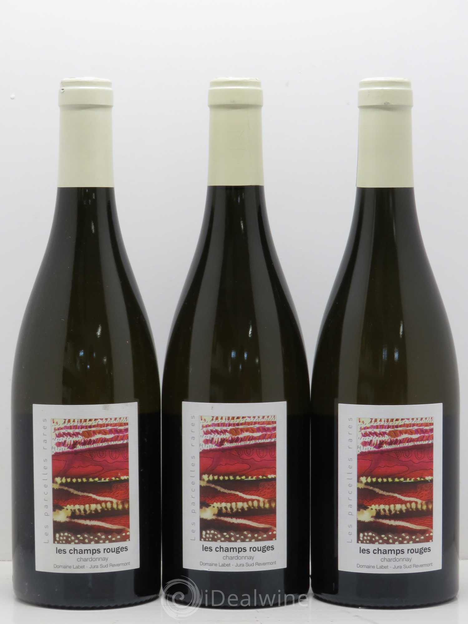 Côtes du Jura Chardonnay Les Champs Rouges - Labet 2014 - Lot de 3 bouteilles - 0