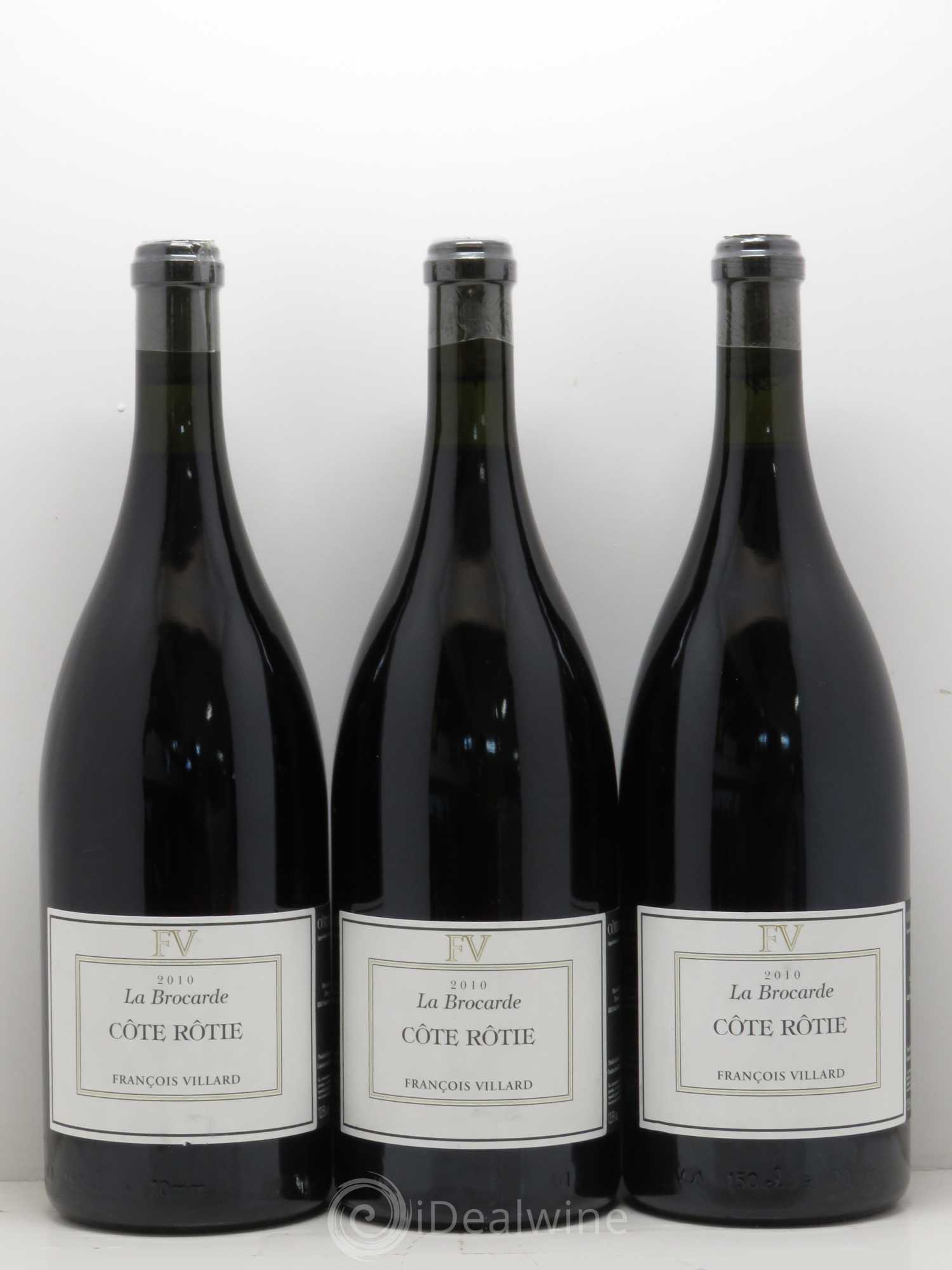 Côte-Rôtie La Brocarde François Villard 2010 - Lot de 3 magnums - 0