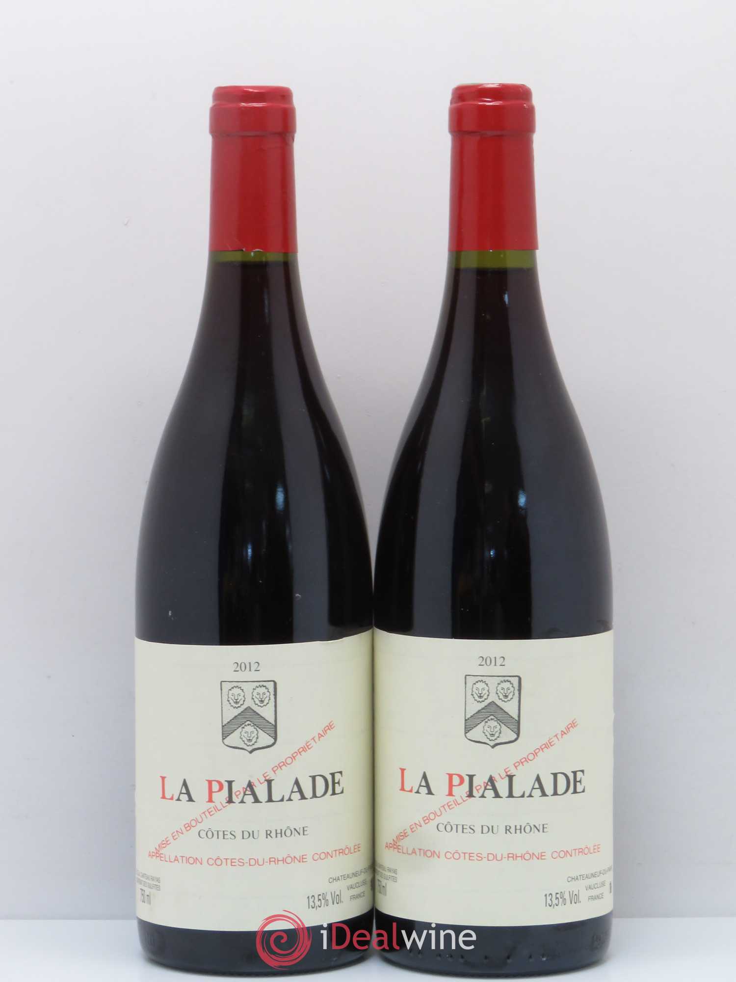 Côtes-du-Rhône La Pialade Emmanuel Reynaud 2012 - Lot de 2 bouteilles - 0