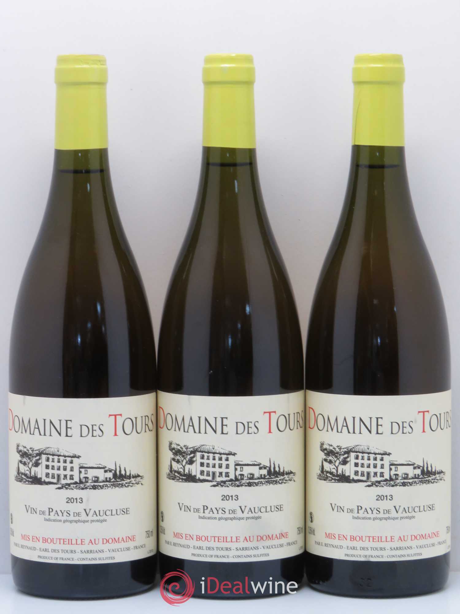 Vaucluse (Vin de Pays de Vaucluse) Domaine des Tours Emmanuel Reynaud 2013 - Lot de 6 bouteilles - 2