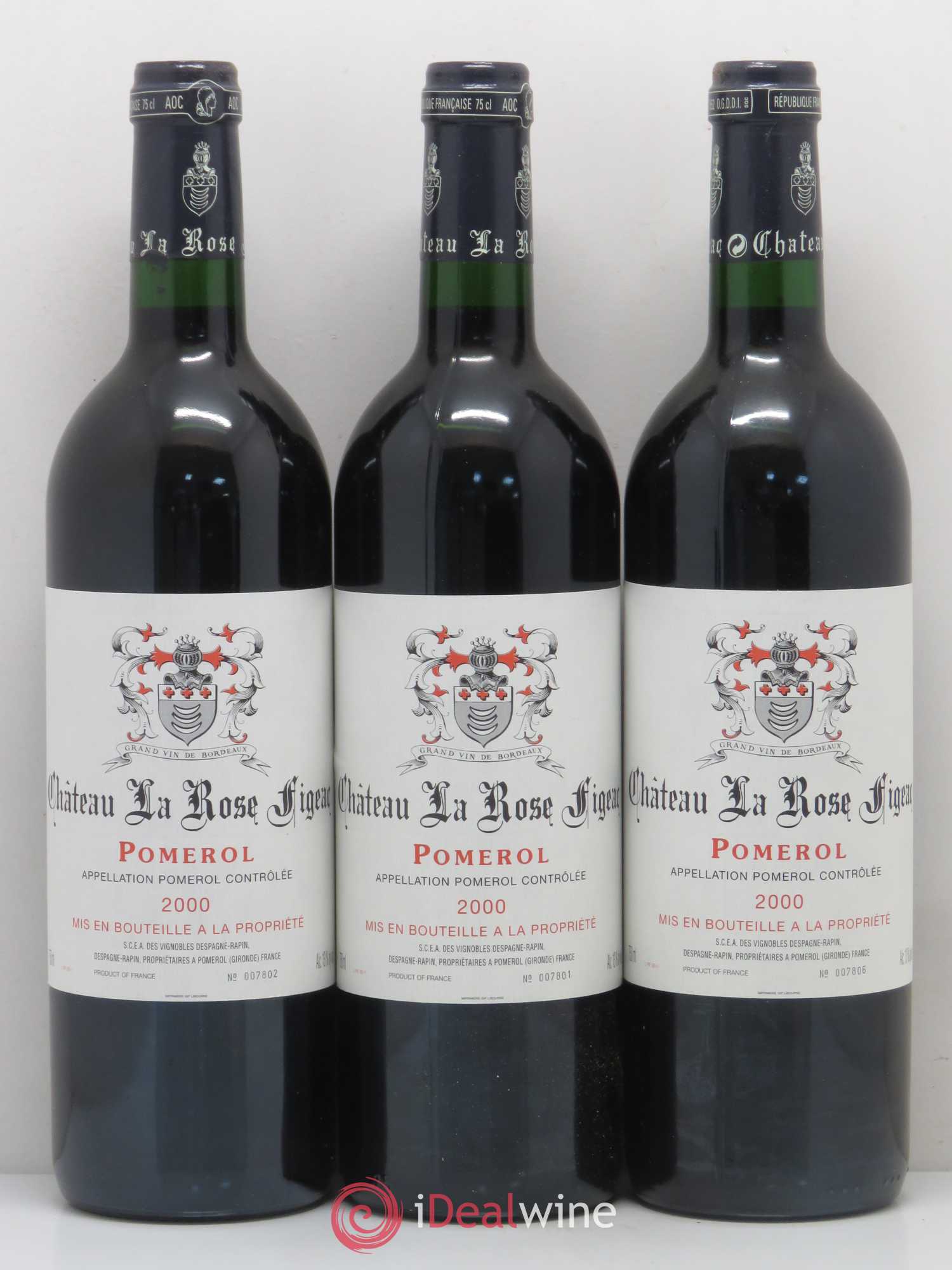 Château la Rose Figeac 2000 - Lot de 12 bouteilles - 4