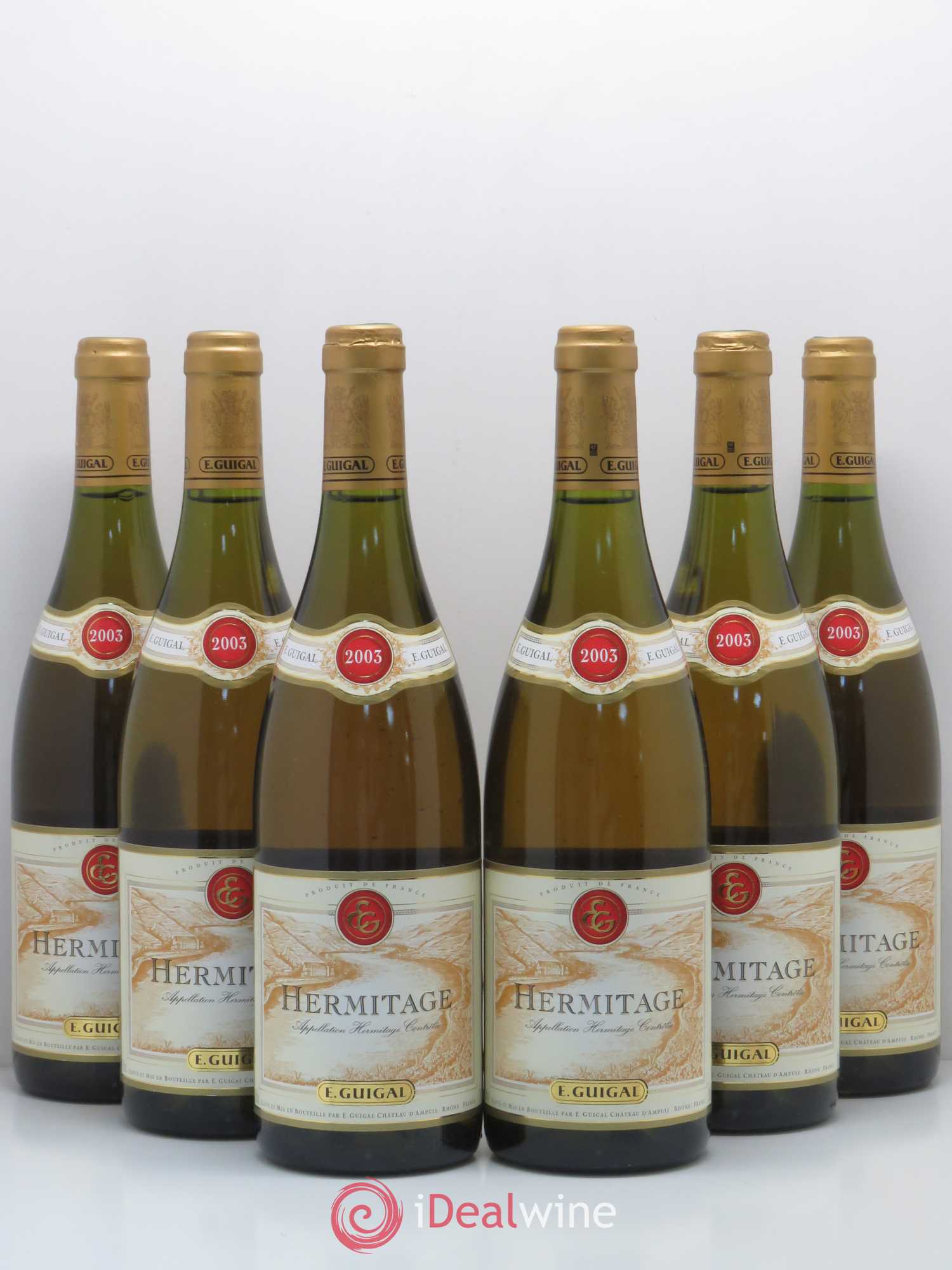 Hermitage Guigal 2003 - Lot de 6 bouteilles - 0