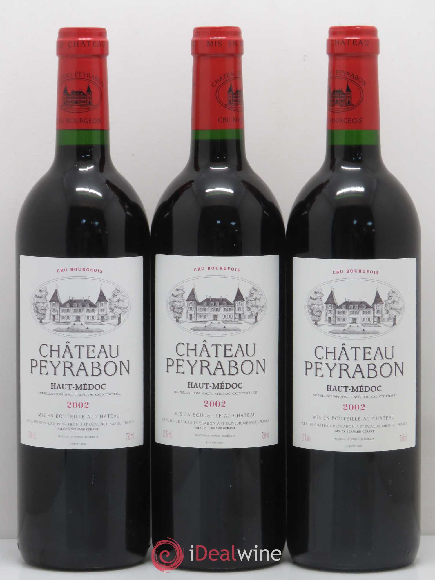 Château Peyrabon Cru Bourgeois (sans prix de réserve) 2002 - Lot de 12 bouteilles - 2