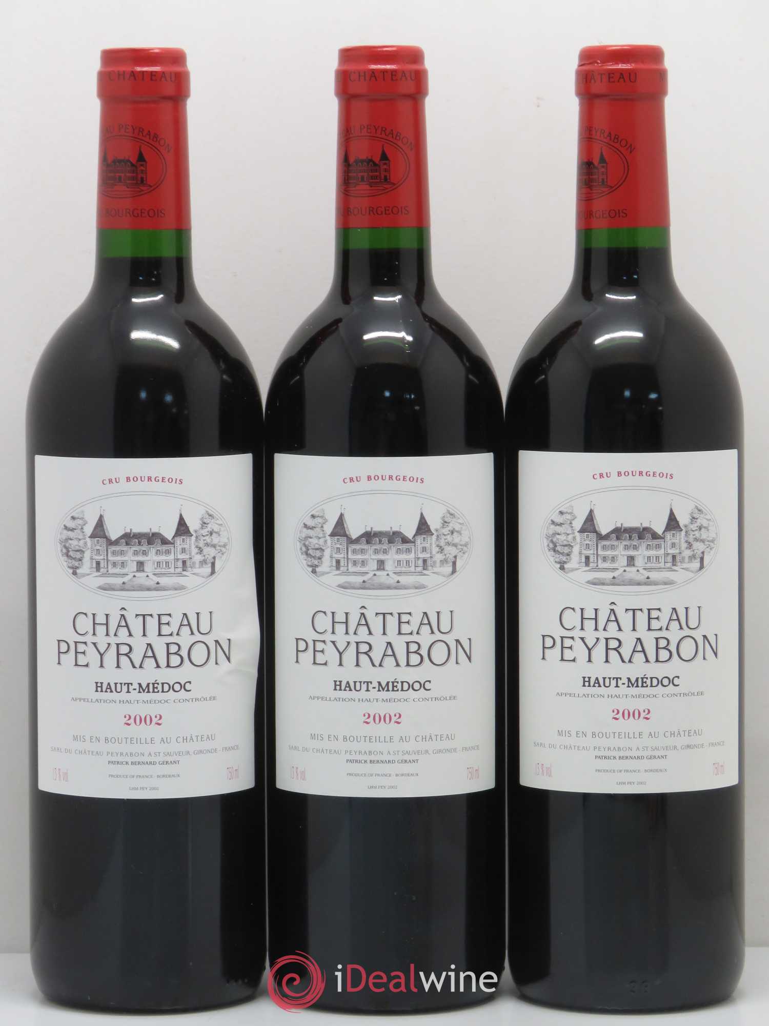 Château Peyrabon Cru Bourgeois (sans prix de réserve) 2002 - Lot de 12 bouteilles - 3