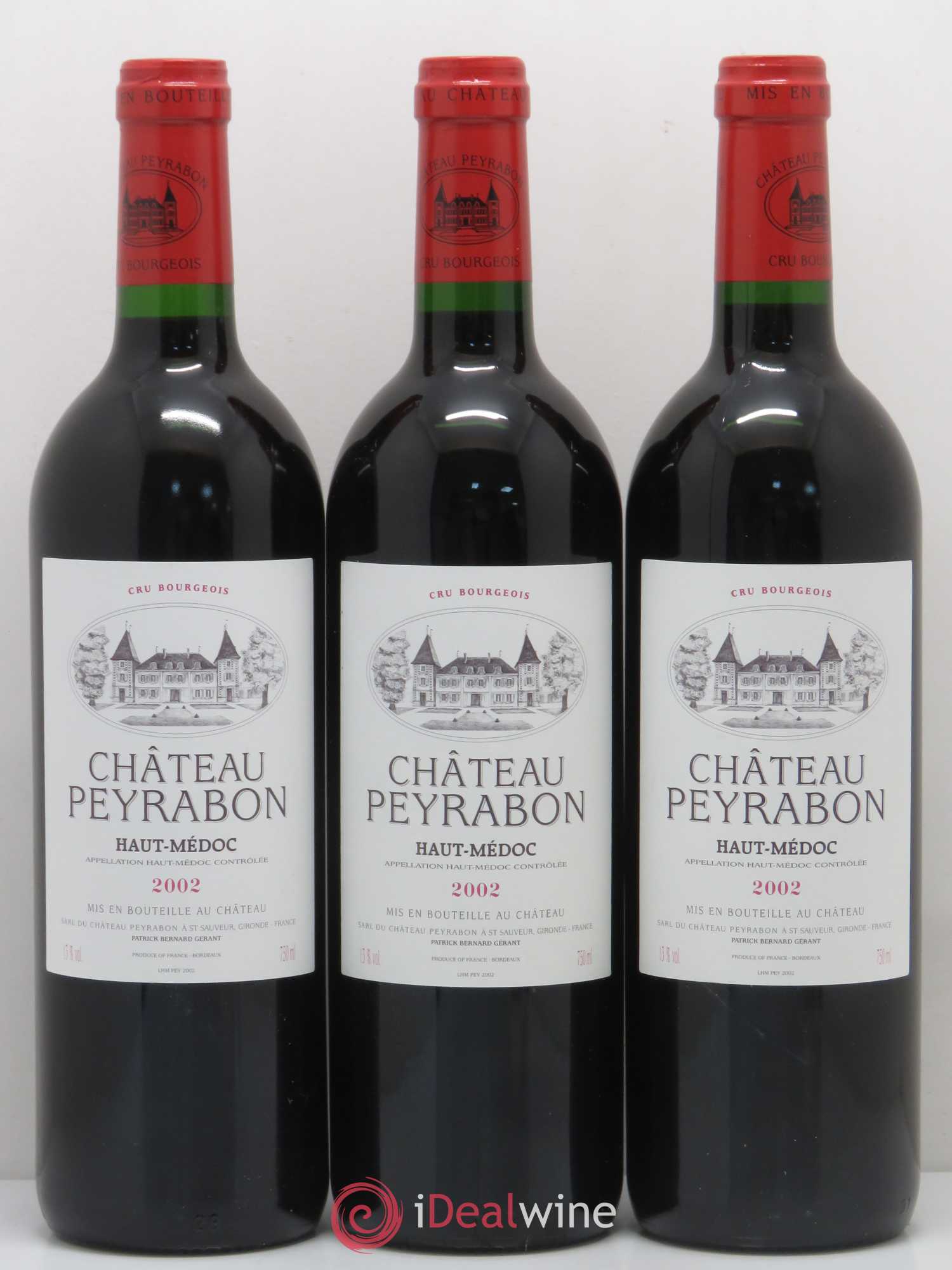 Château Peyrabon Cru Bourgeois (sans prix de réserve) 2002 - Lot de 12 bouteilles - 4