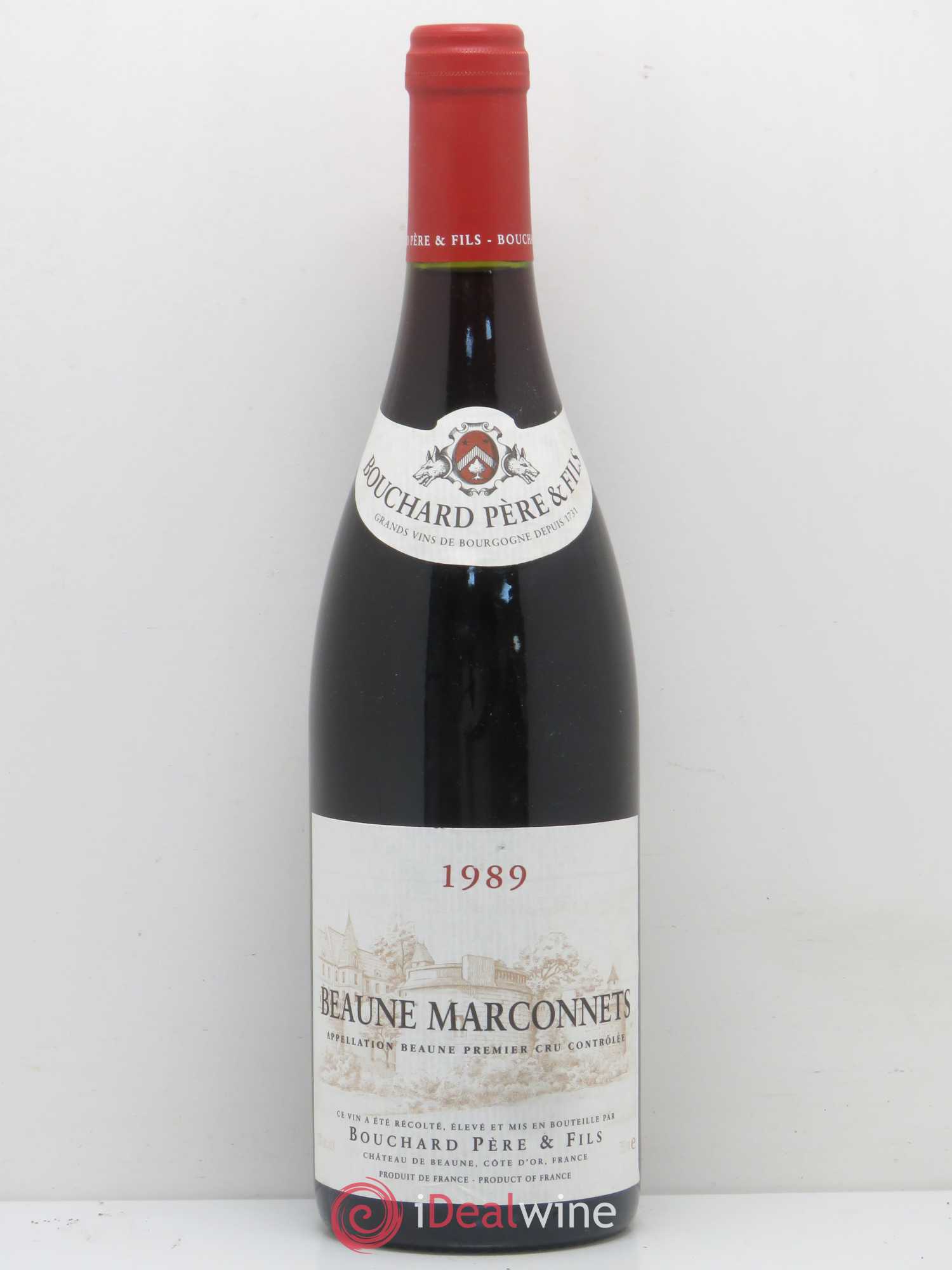 Beaune 1er Cru Marconnets Bouchard Père & Fils 1989 - Lot de 1 bouteille - 0