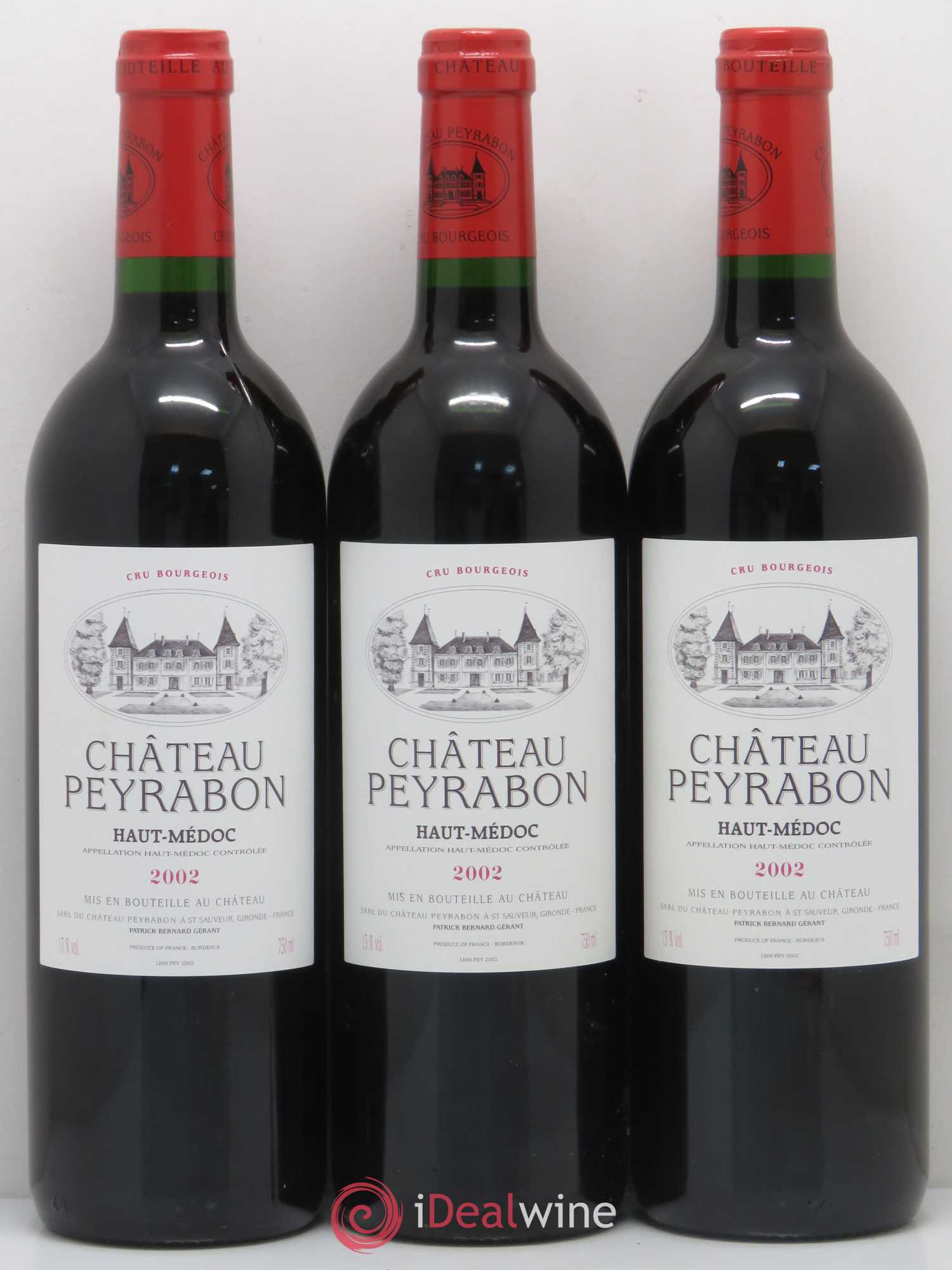 Château Peyrabon Cru Bourgeois (sans prix de réserve) 2002 - Lot de 12 bouteilles - 3