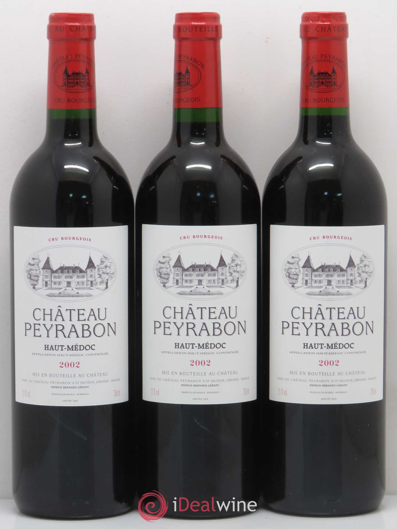 Château Peyrabon Cru Bourgeois (sans prix de réserve) 2002 - Lot de 12 bouteilles - 4