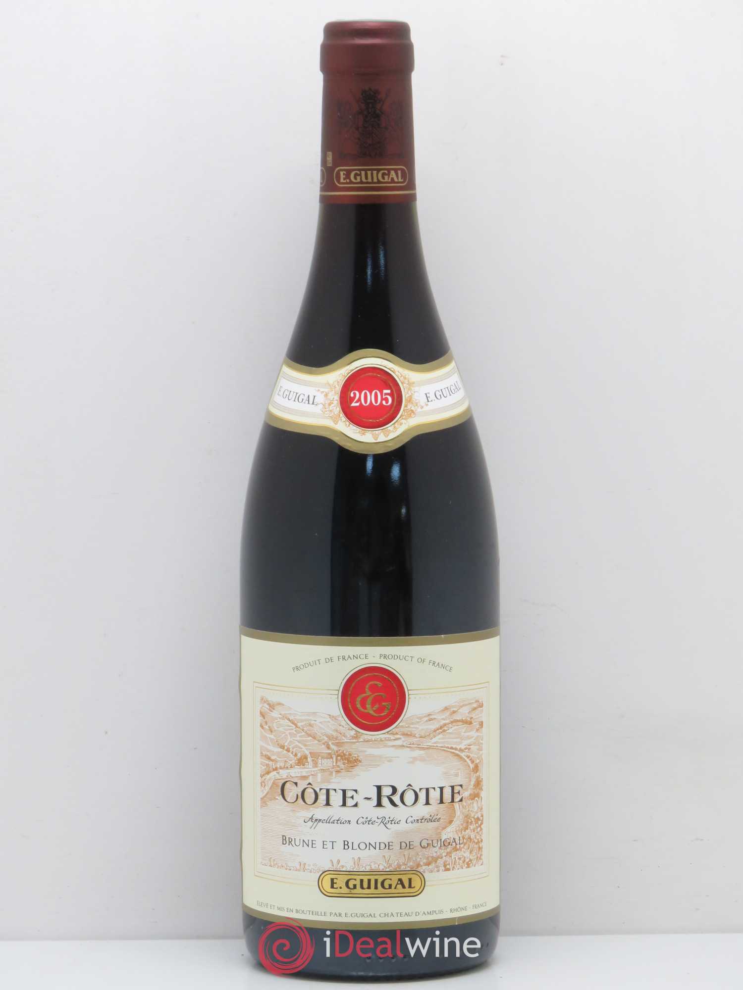 Côte-Rôtie Côtes Brune et Blonde Guigal 2005 - Lot de 1 bouteille - 0