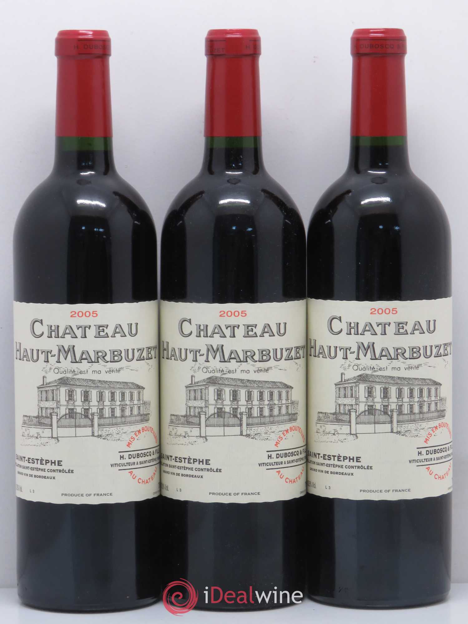 Château Haut Marbuzet 2005 - Lot de 12 bouteilles - 3